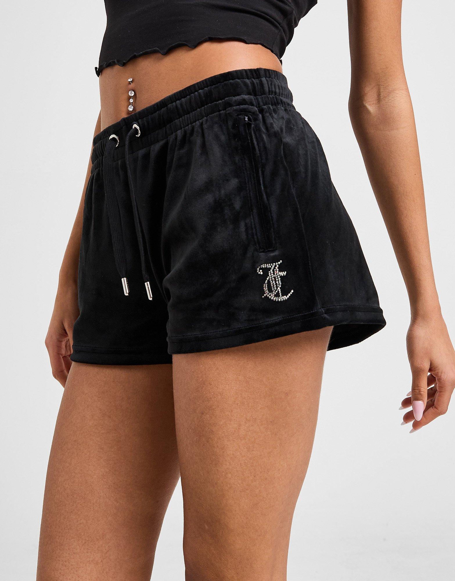 JUICY COUTURE 関税込 ディアマンテ JC ロゴ ショーツ Yellow JUICY COUTURE Diamante JC Logo Shorts - JD Sports Global