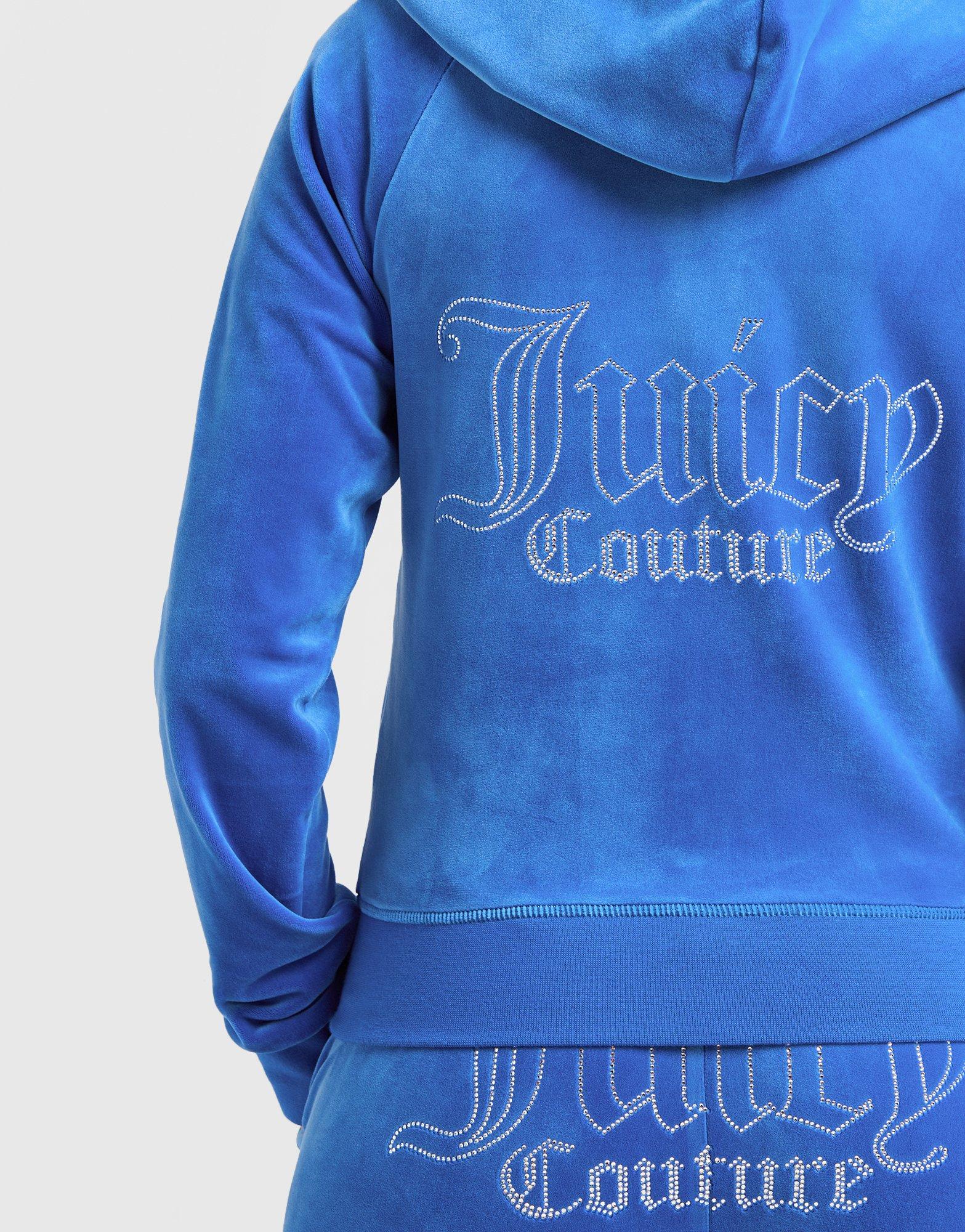JUICY COUTURE Diamante JC Logo Hoodie