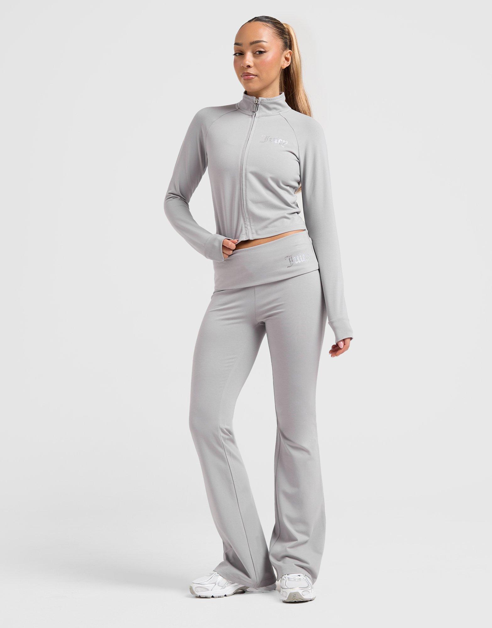 JUICY COUTURE Diamante Fitted Full Zip Top