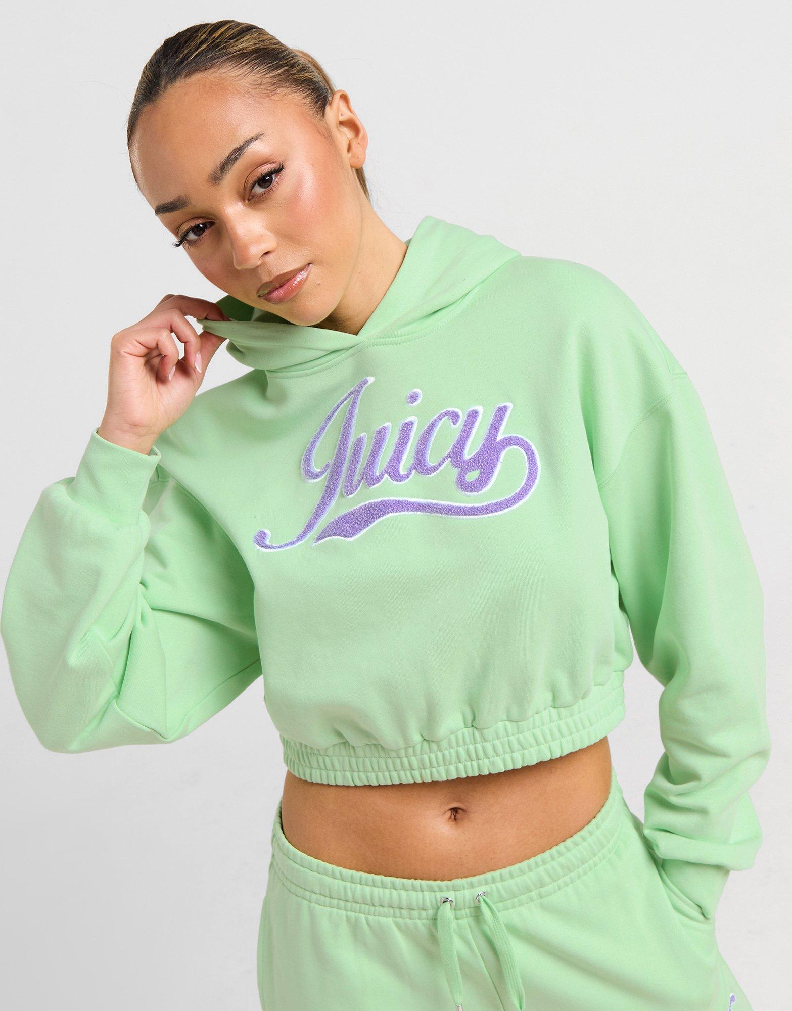 JUICY COUTURE Felpa con Cappuccio Script Boucle Logo