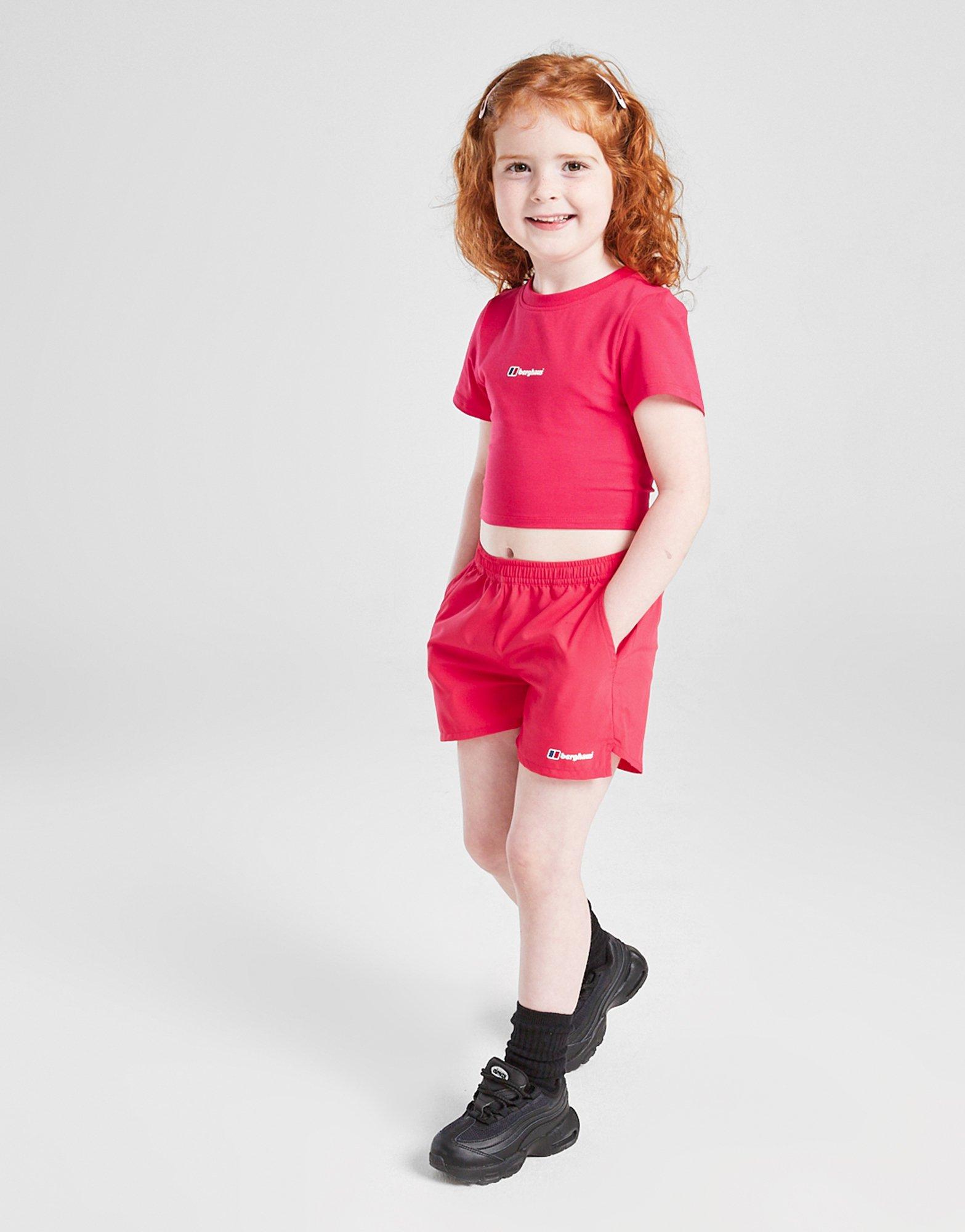 Berghaus Girls' Raise T-Shirt/Shorts Set Children
