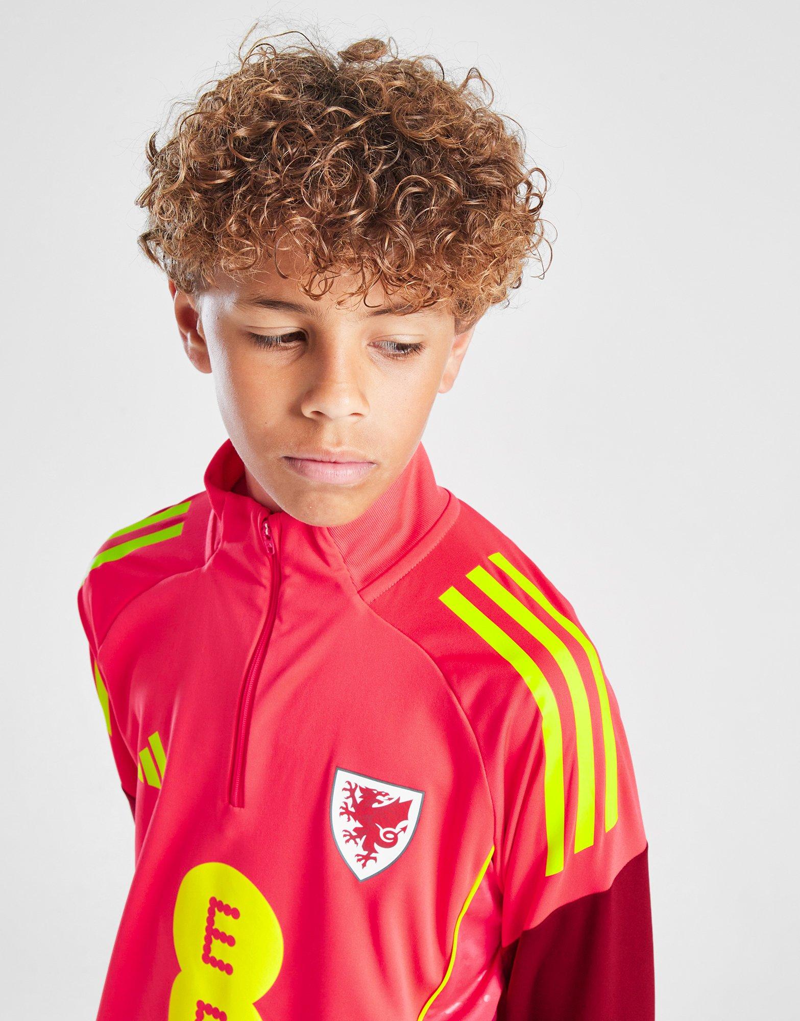 adidas Wales WEC Tiro 25 Training Top Junior