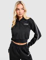 McKenzie Felpa con Cappuccio Poliestere Crop Zip Completo
