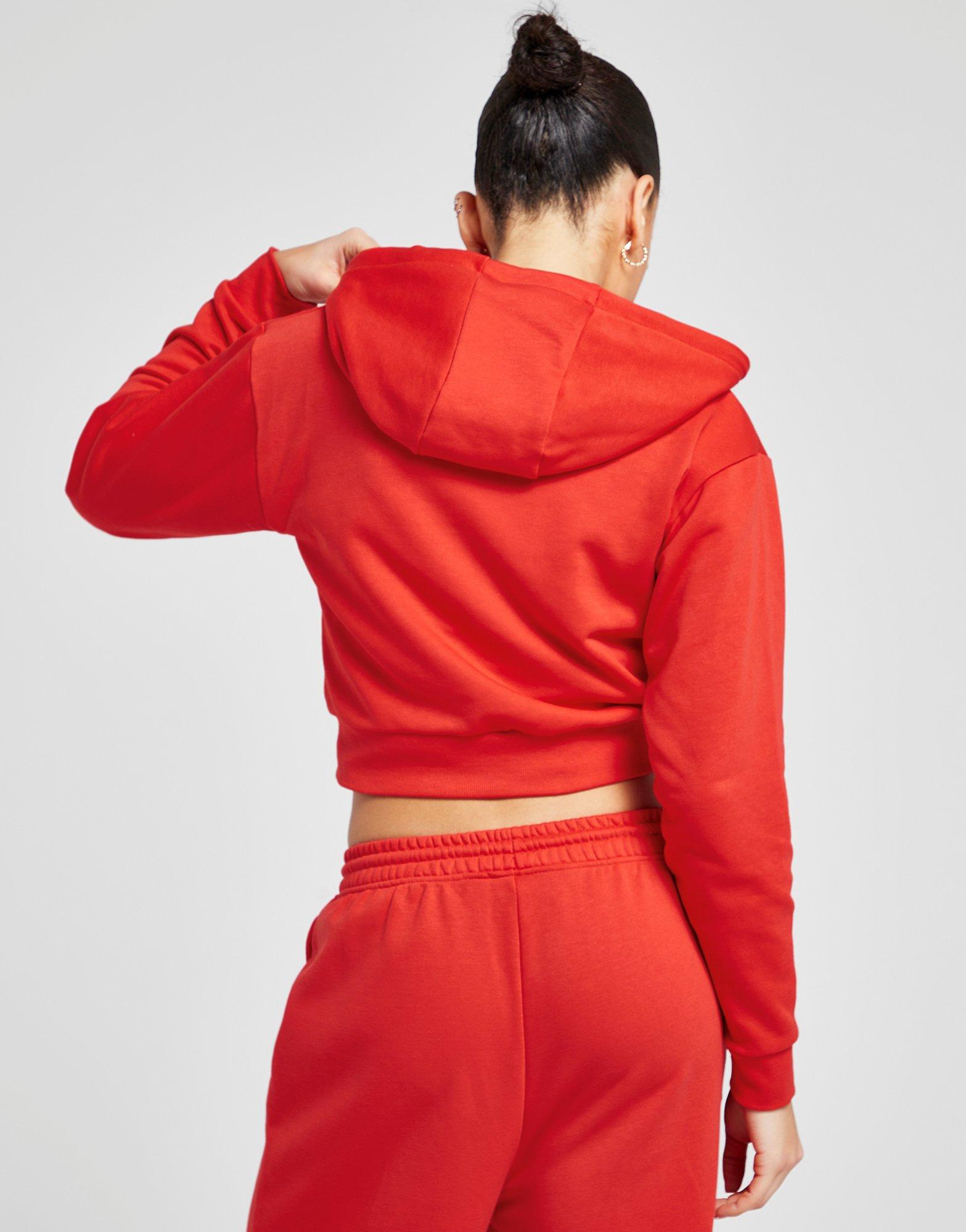 McKenzie French Terry Crop Full Zip Hoodie