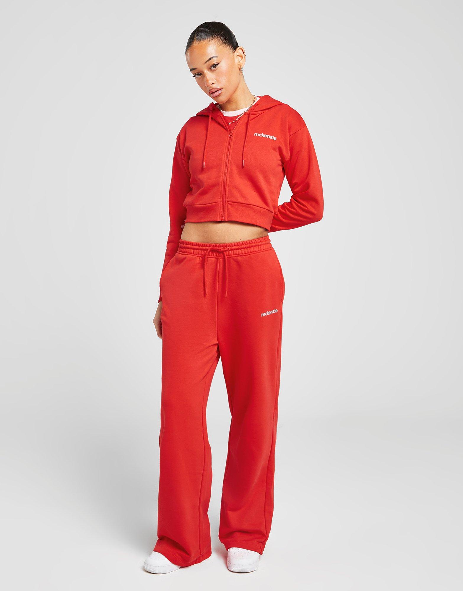 McKenzie French Terry Crop Full Zip Hoodie