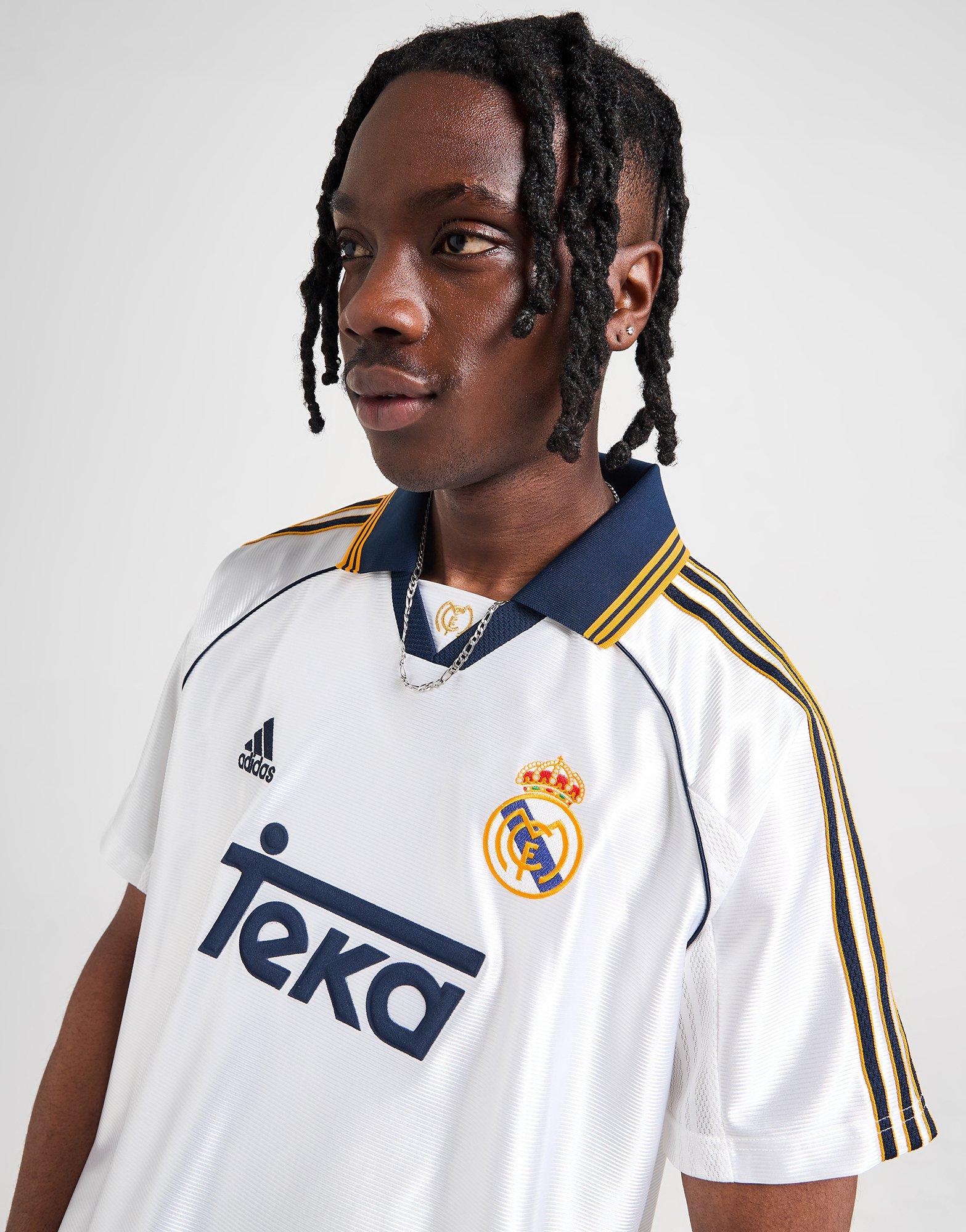 White adidas Real Madrid 1999/00 Shirt - JD Sports Global