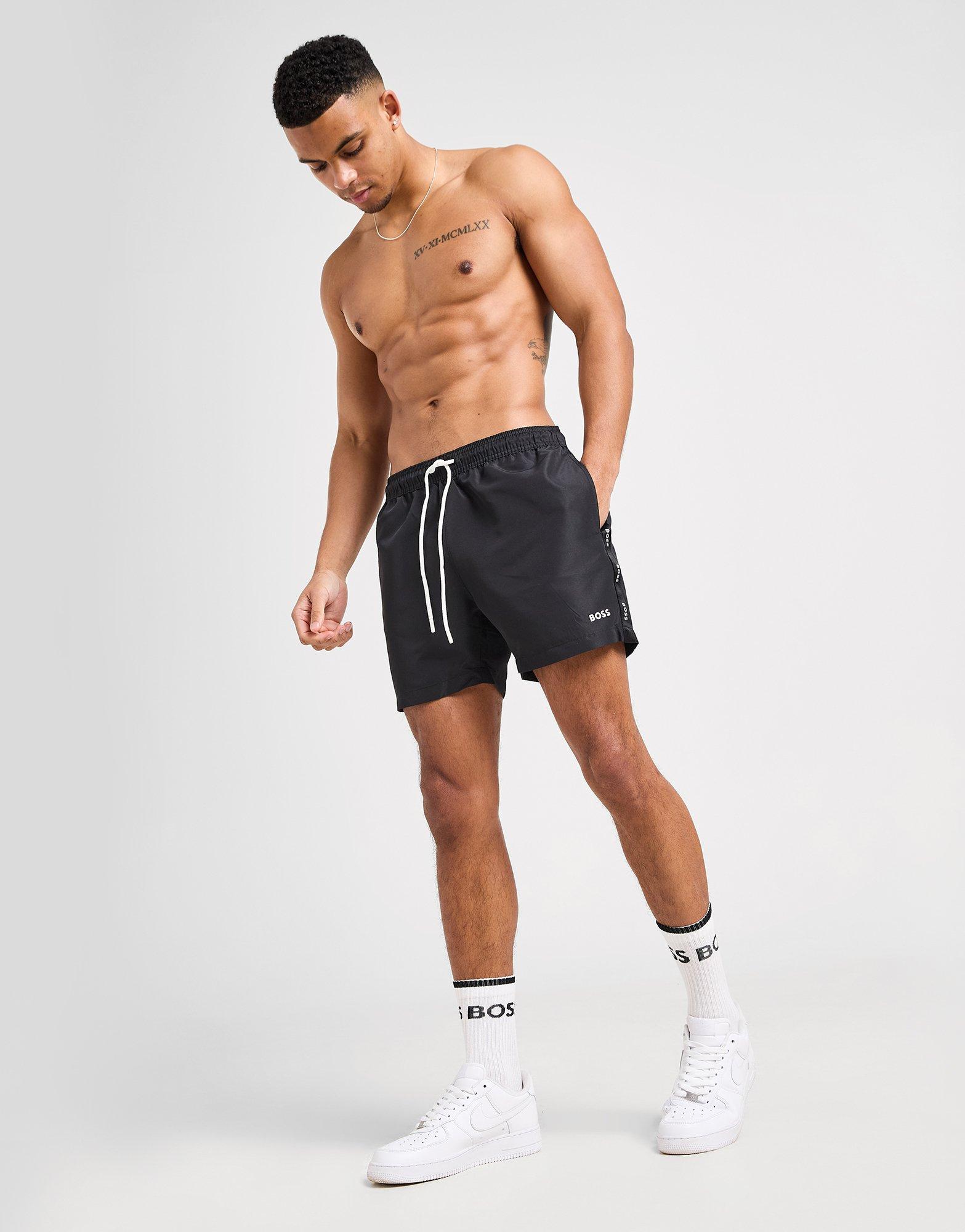 BOSS Calções de Banho Repeat Tape