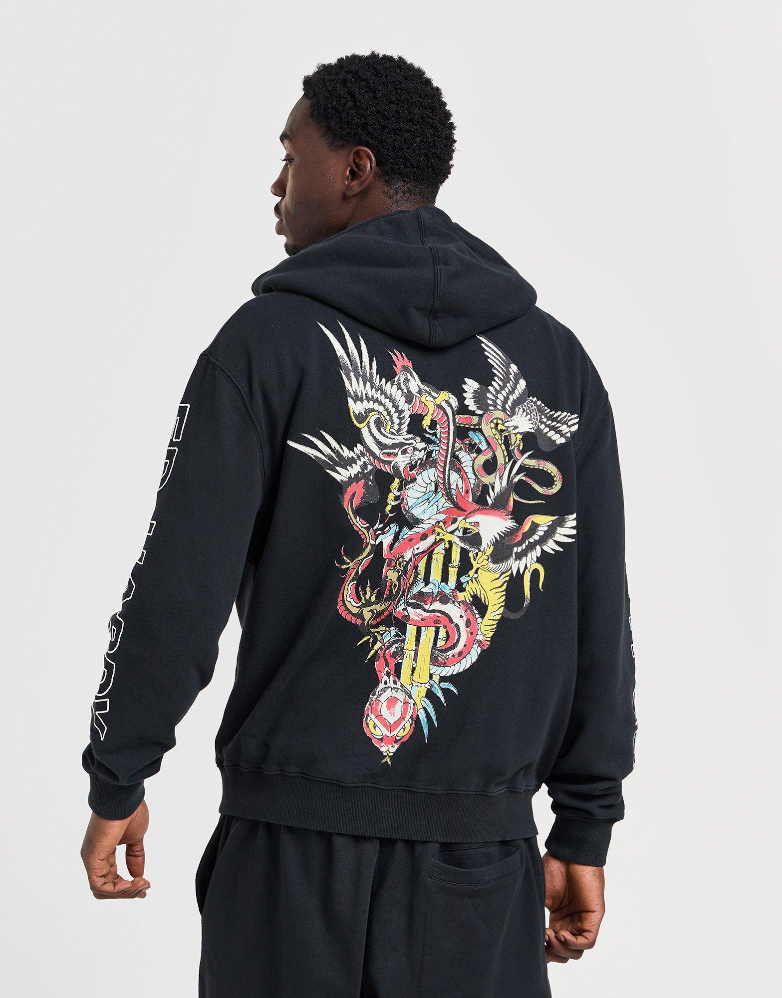 Ed Hardy Battle Hoodie Herr