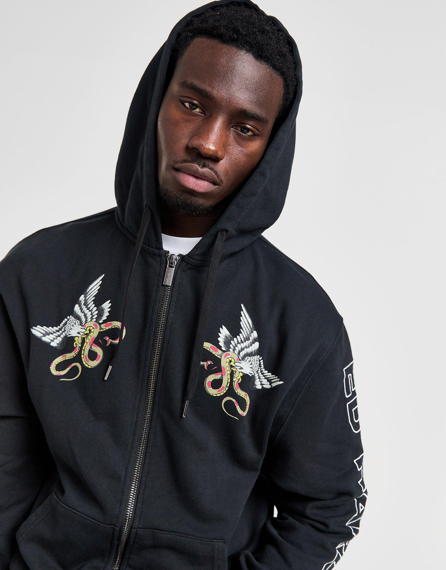 Ed Hardy Battle Hoodie Herr