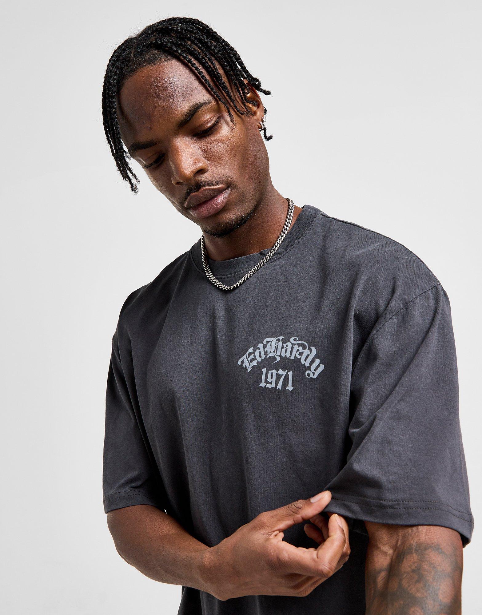 Ed Hardy Acid Wash T-Shirt