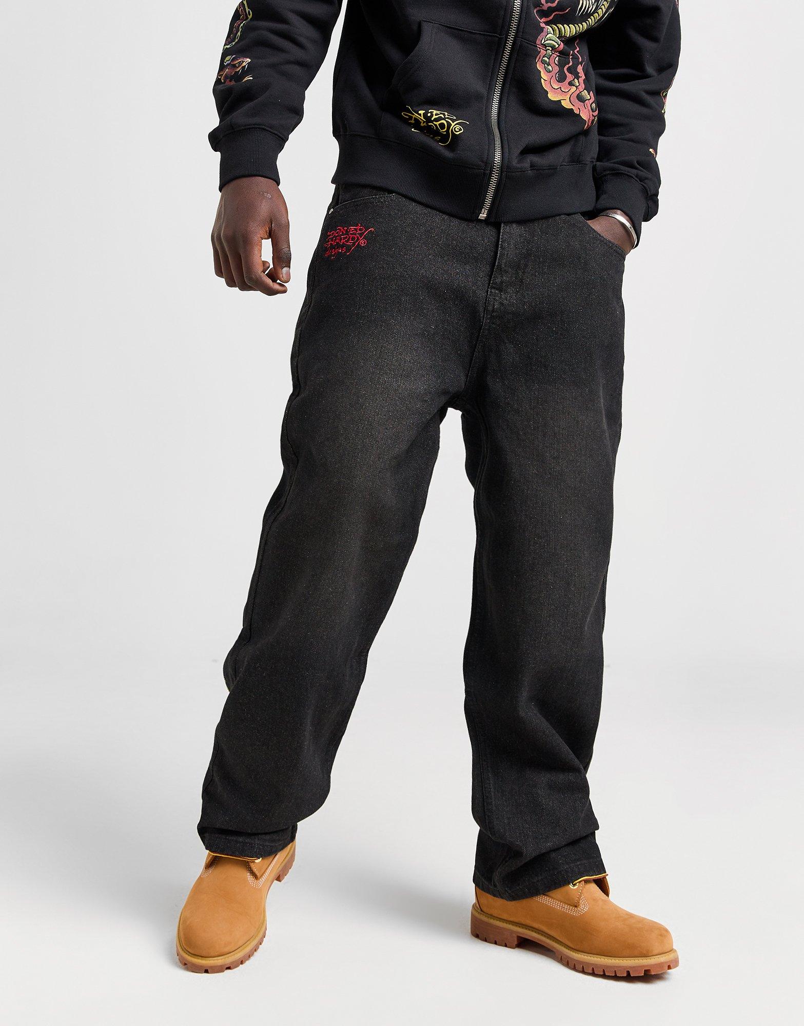 Ed Hardy Dragon Diamante Jeans