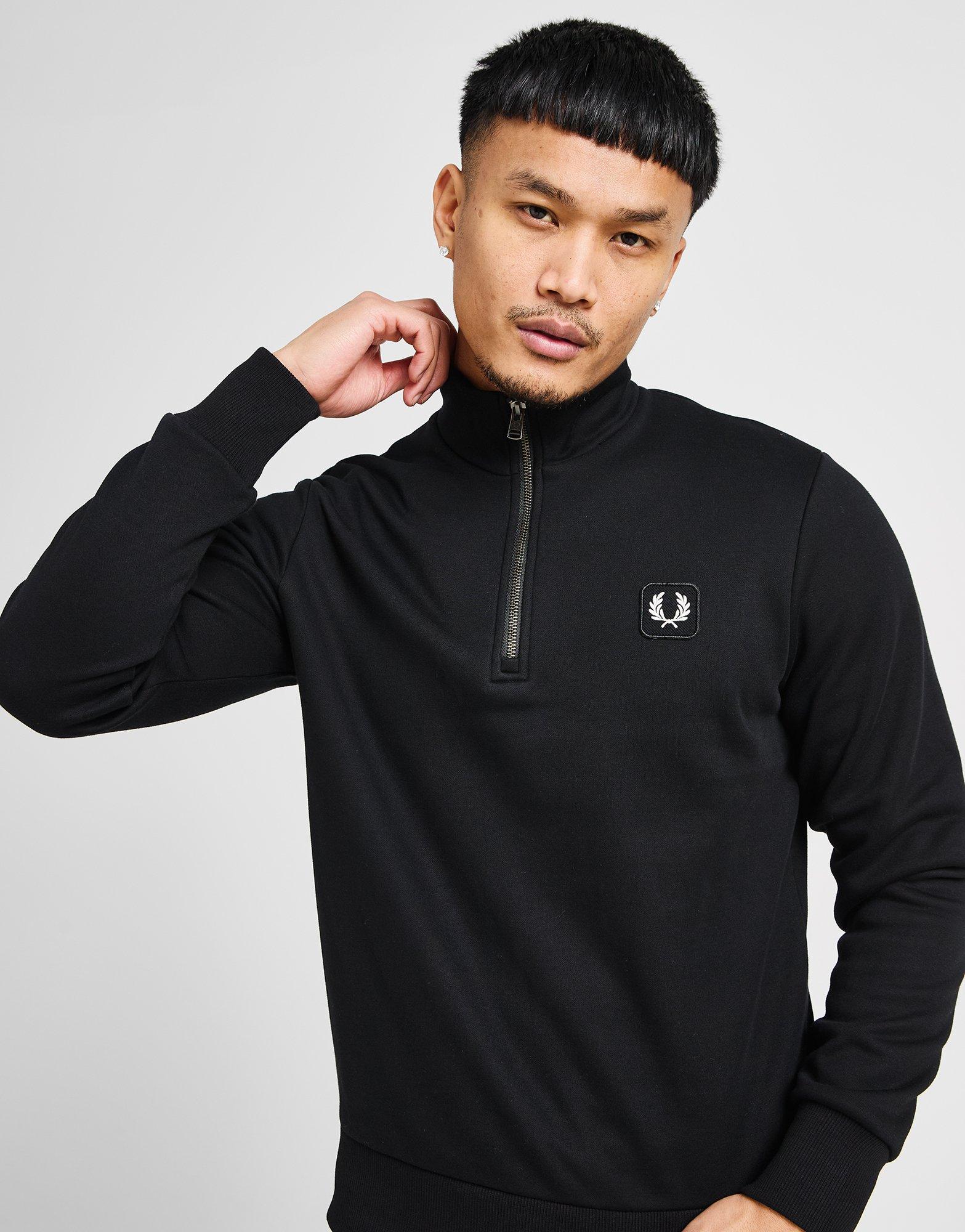Fred Perry Badge 1/2 Zip Sweatshirt