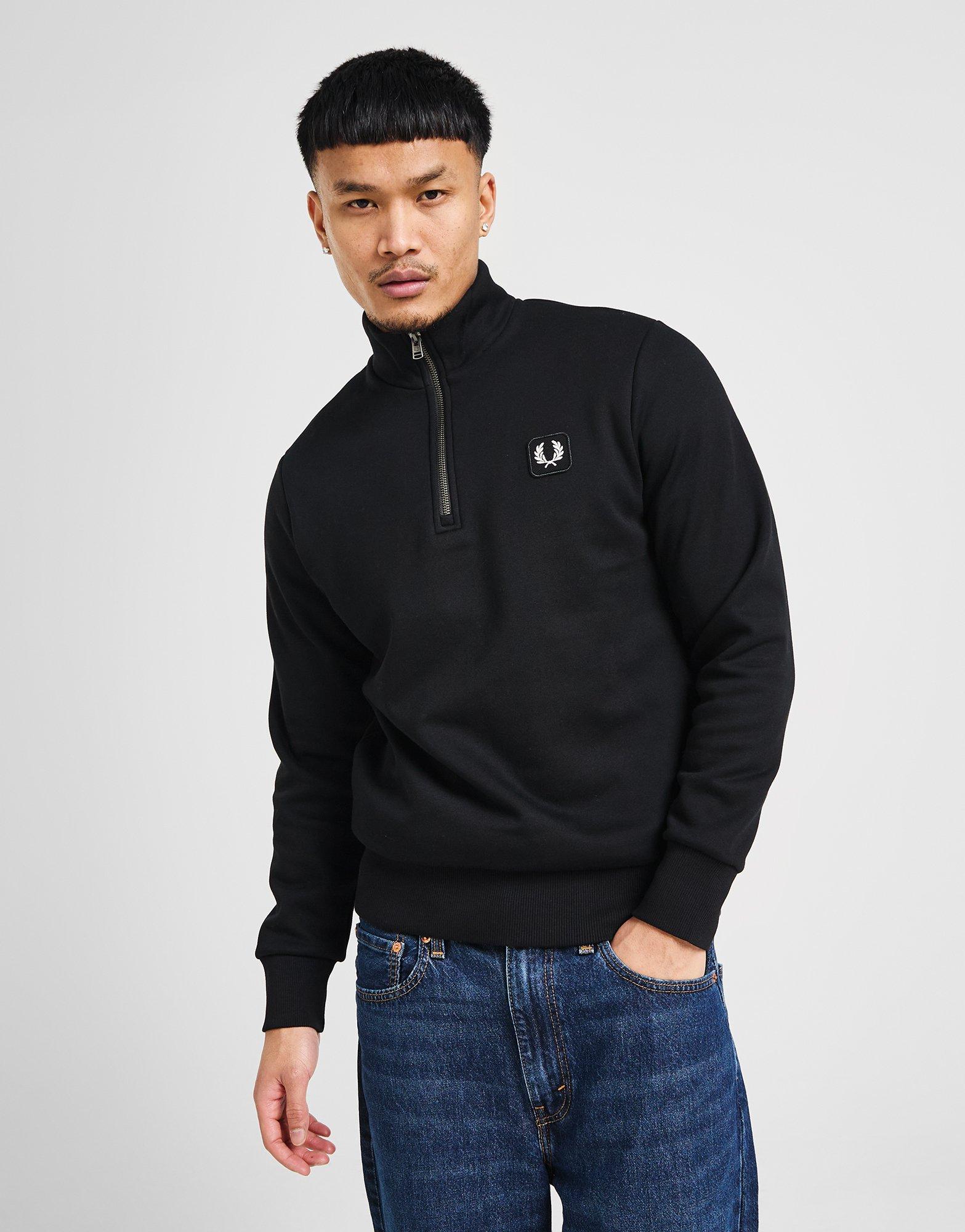 Fred Perry Badge 1/2 Zip Sweatshirt