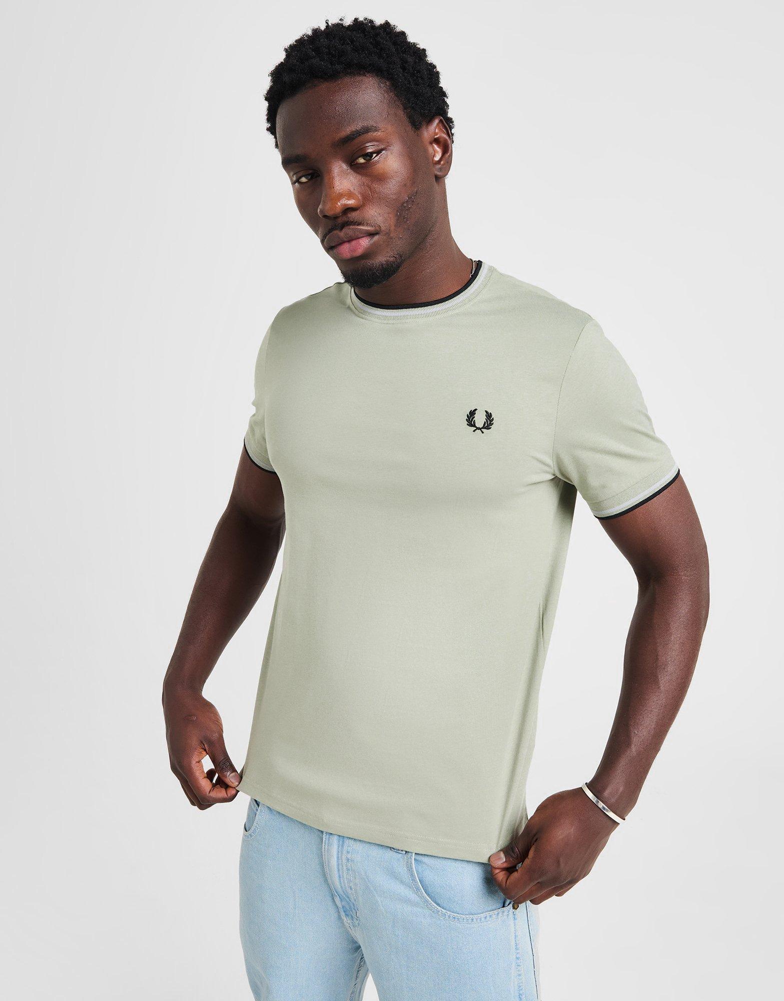 Fred Perry T-Shirt Double Liseré Homme