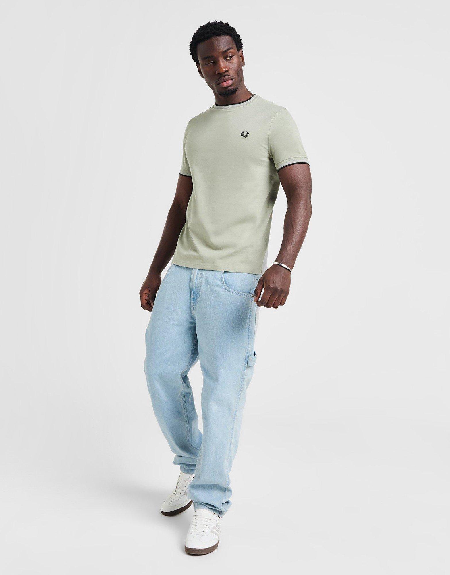 Fred Perry T-Shirt Double Liseré Homme