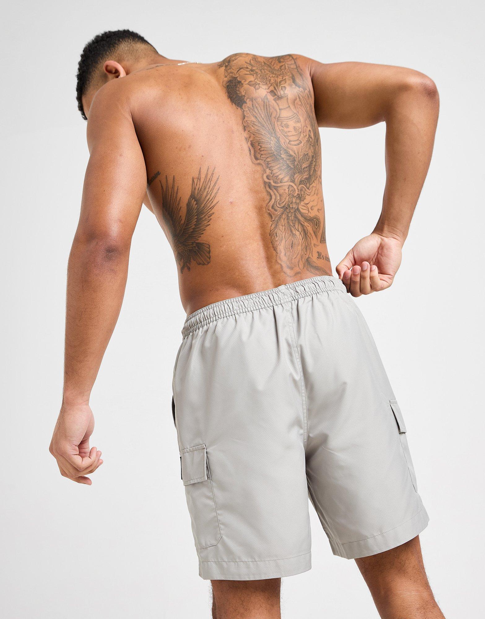 Fred Perry Badge Cargo Swim Shorts