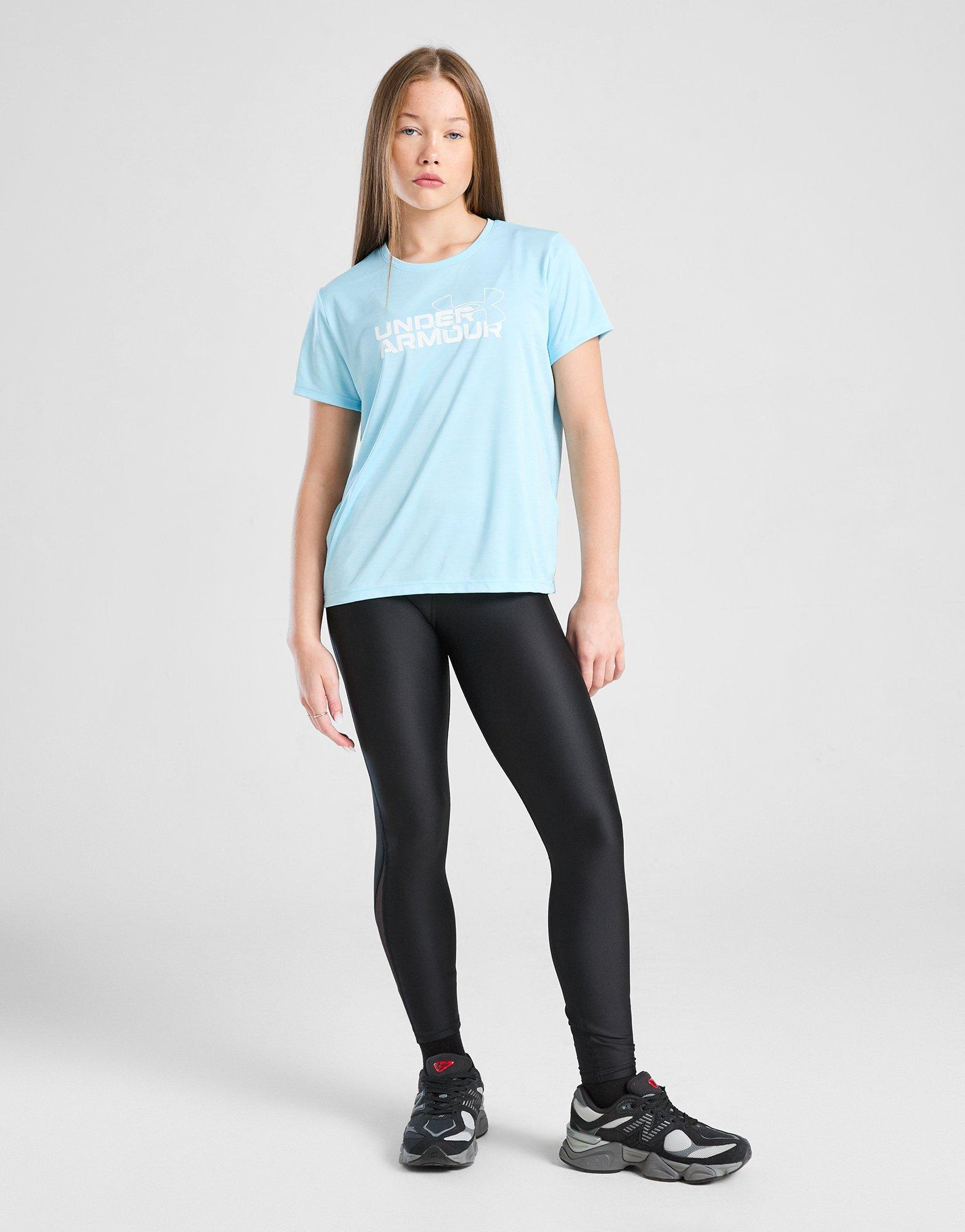 Under Armour Girls' Tech Twist Wordmark T-Shirt Junior