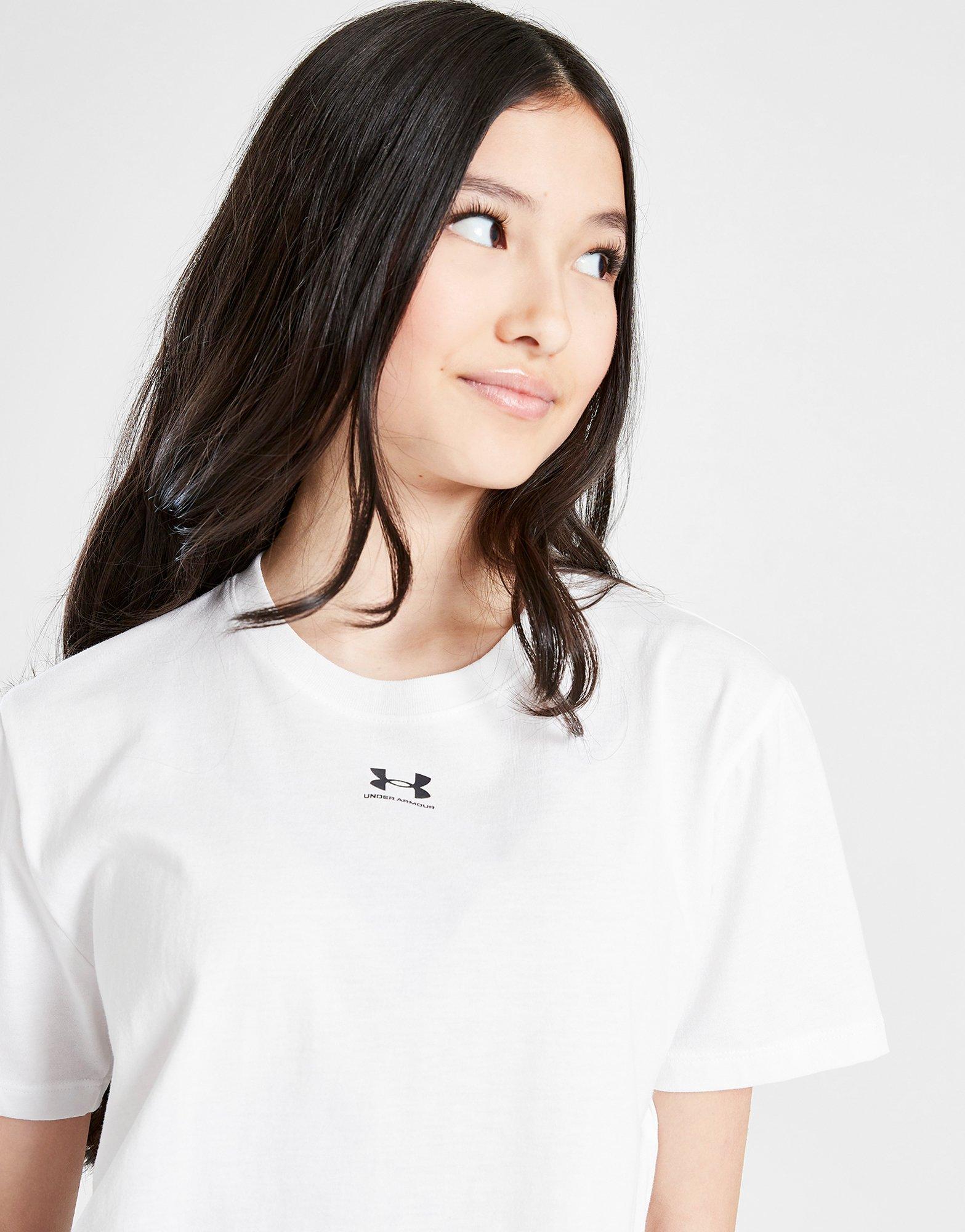 Under Armour Girls' Small Logo T-shirt Junior