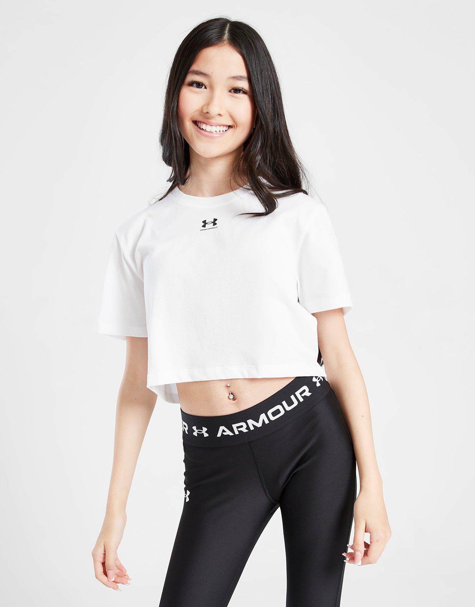 Under Armour Girls' Small Logo T-shirt Junior