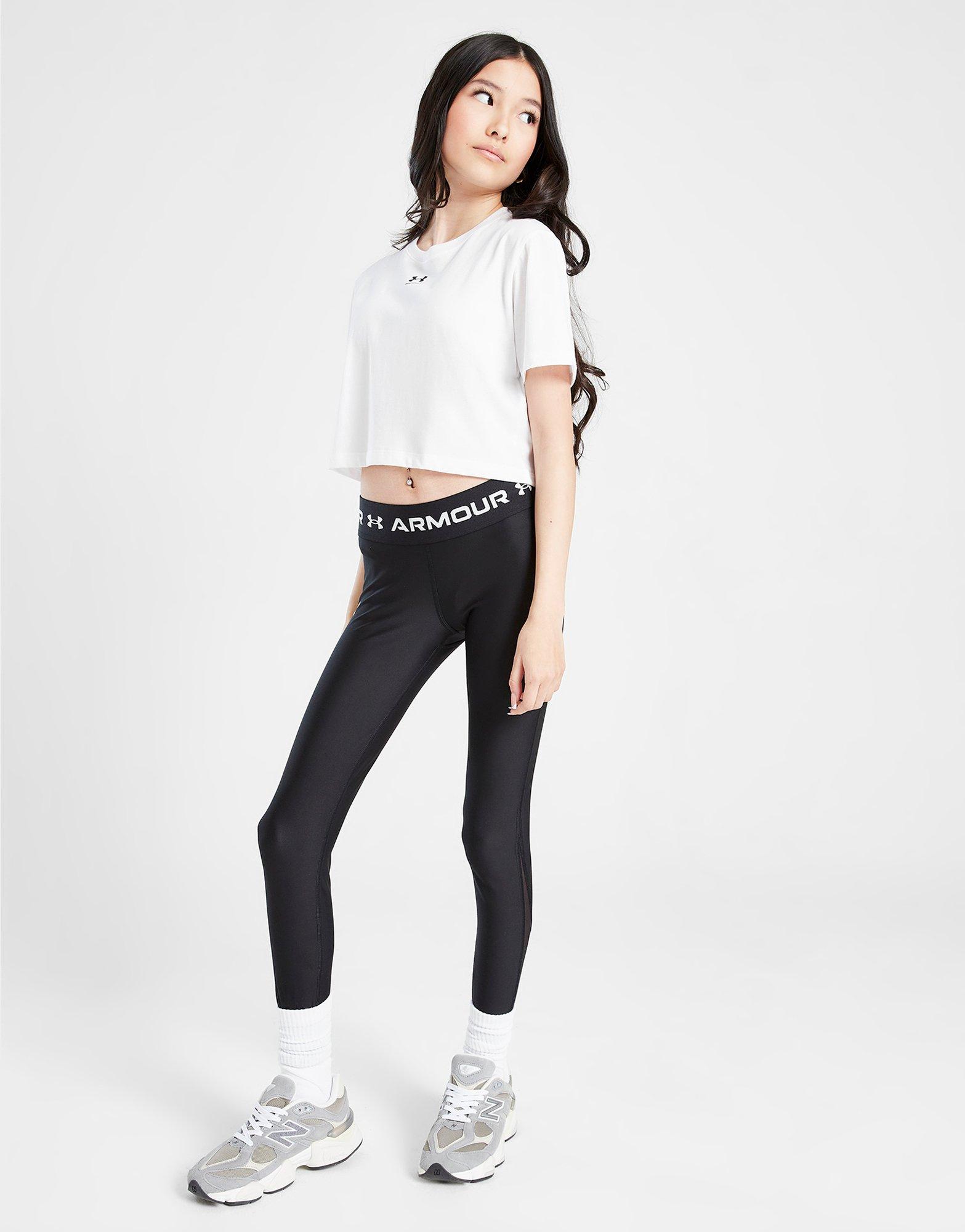 Under Armour Girls' Small Logo T-shirt Junior