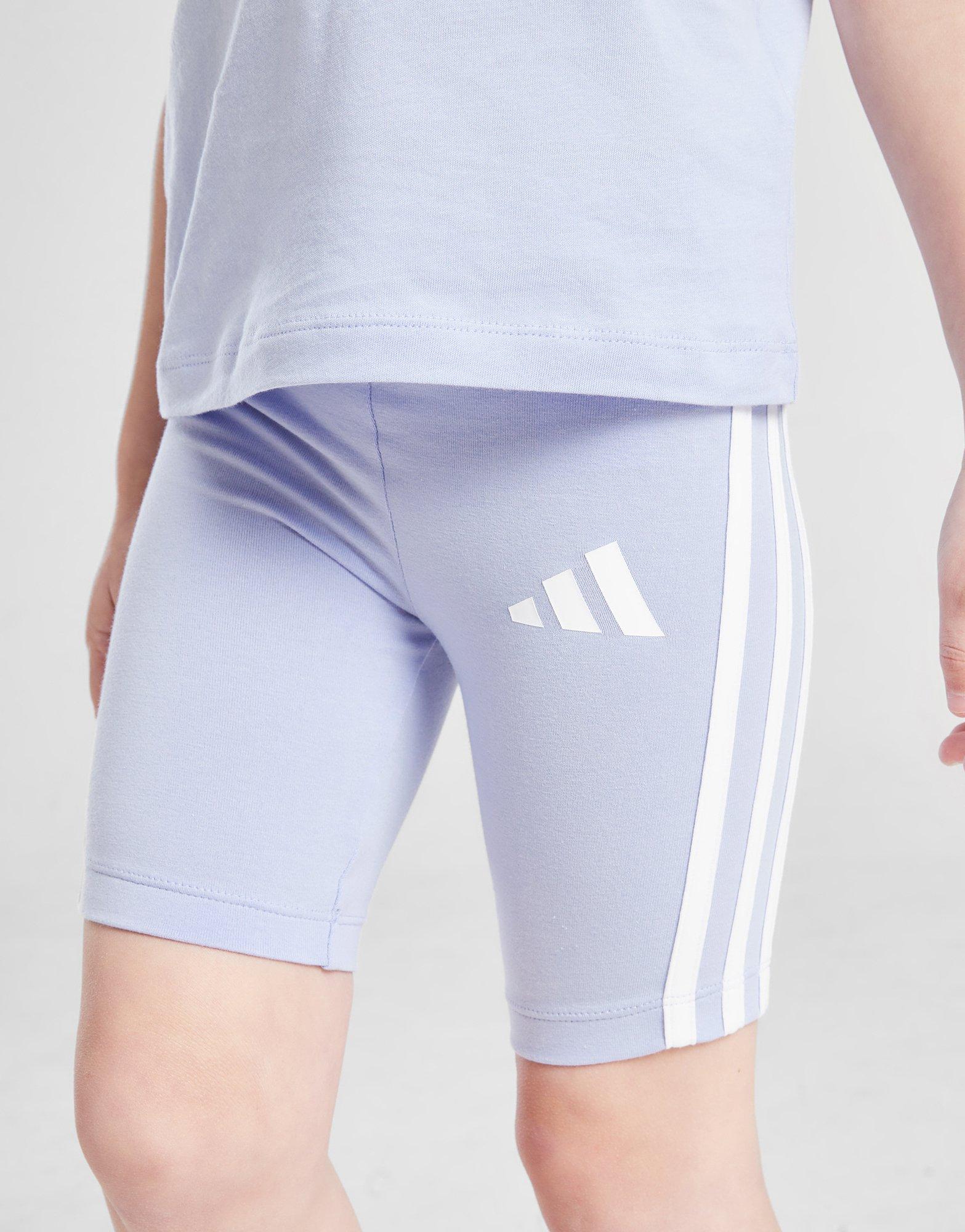 adidas Girls' Linear T-shirt/shorts Set Children