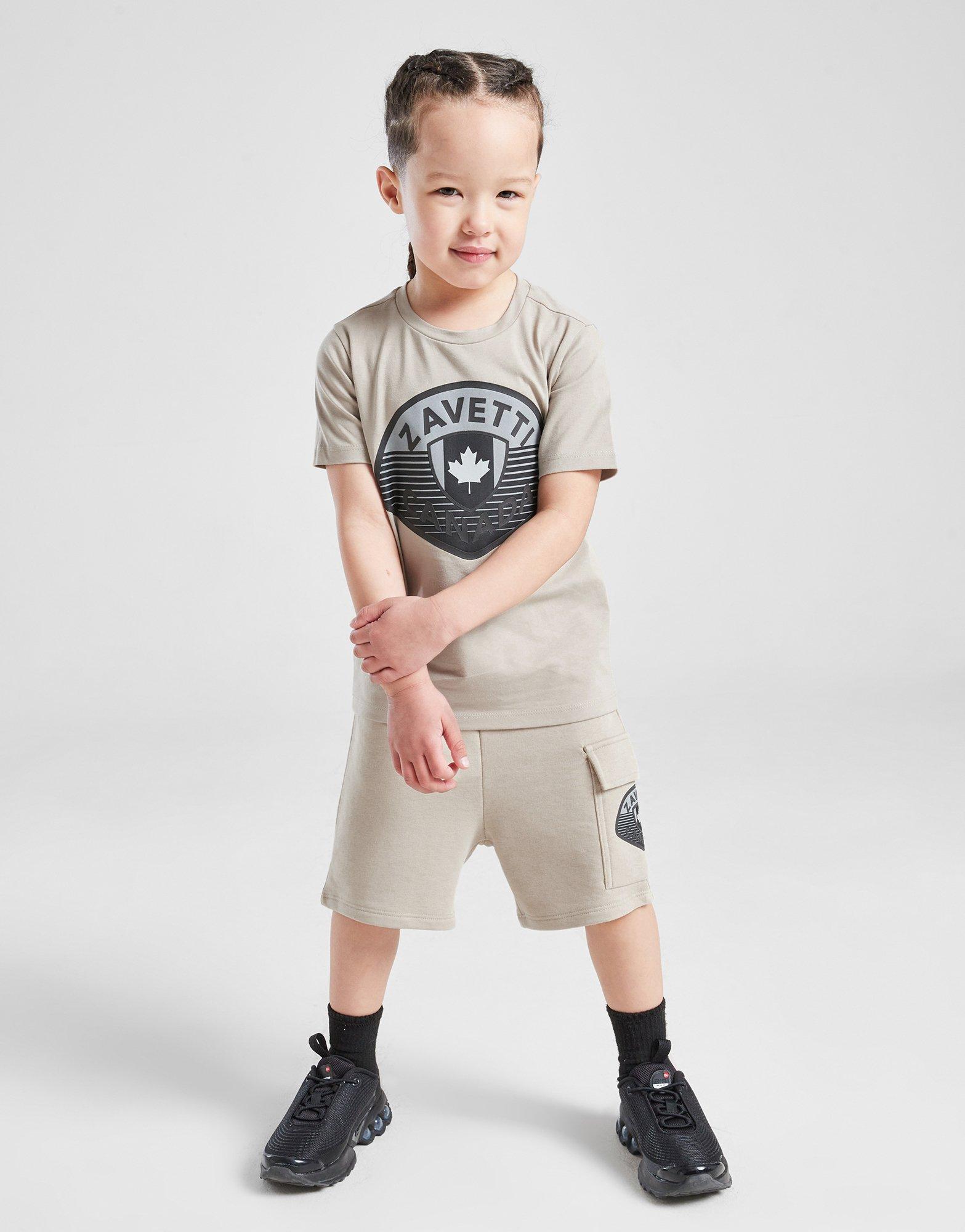 Zavetti Canada Botticini Reflective T-Shirt/Shorts Set Children