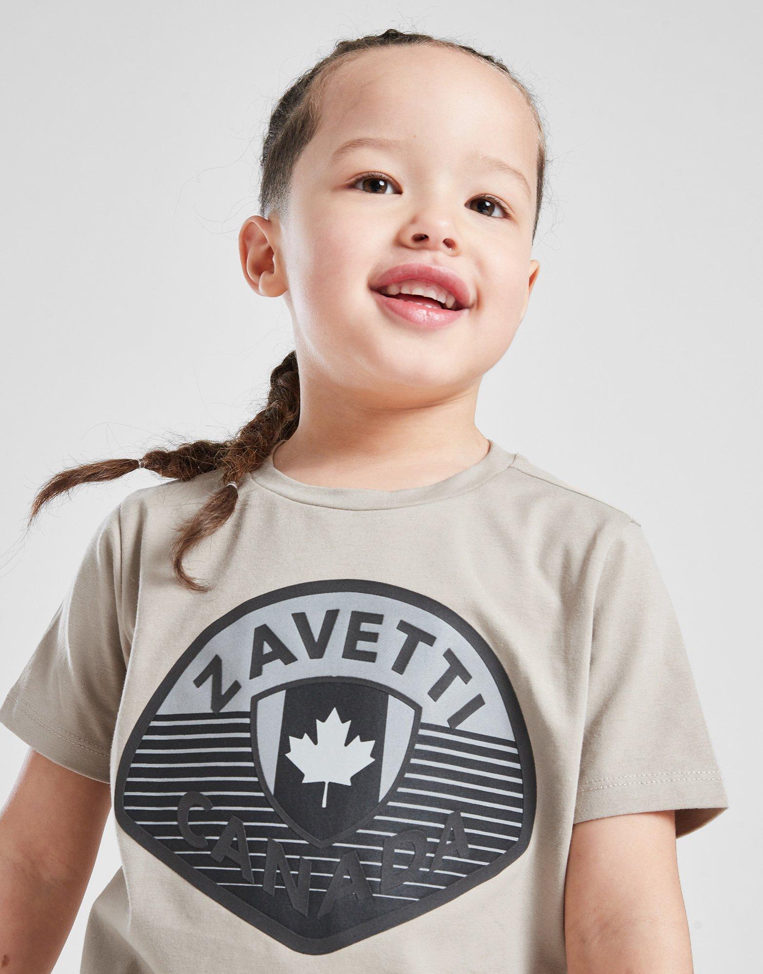 Zavetti Canada Botticini Reflective T-Shirt/Shorts Set Children