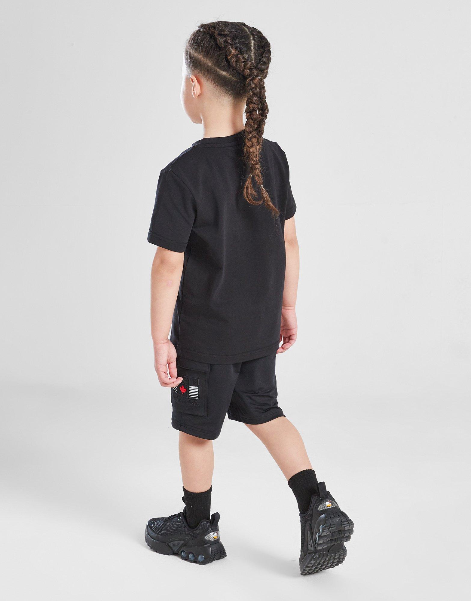 Zavetti Canada Ovicini Reflective T-Shirt/Shorts Set Children
