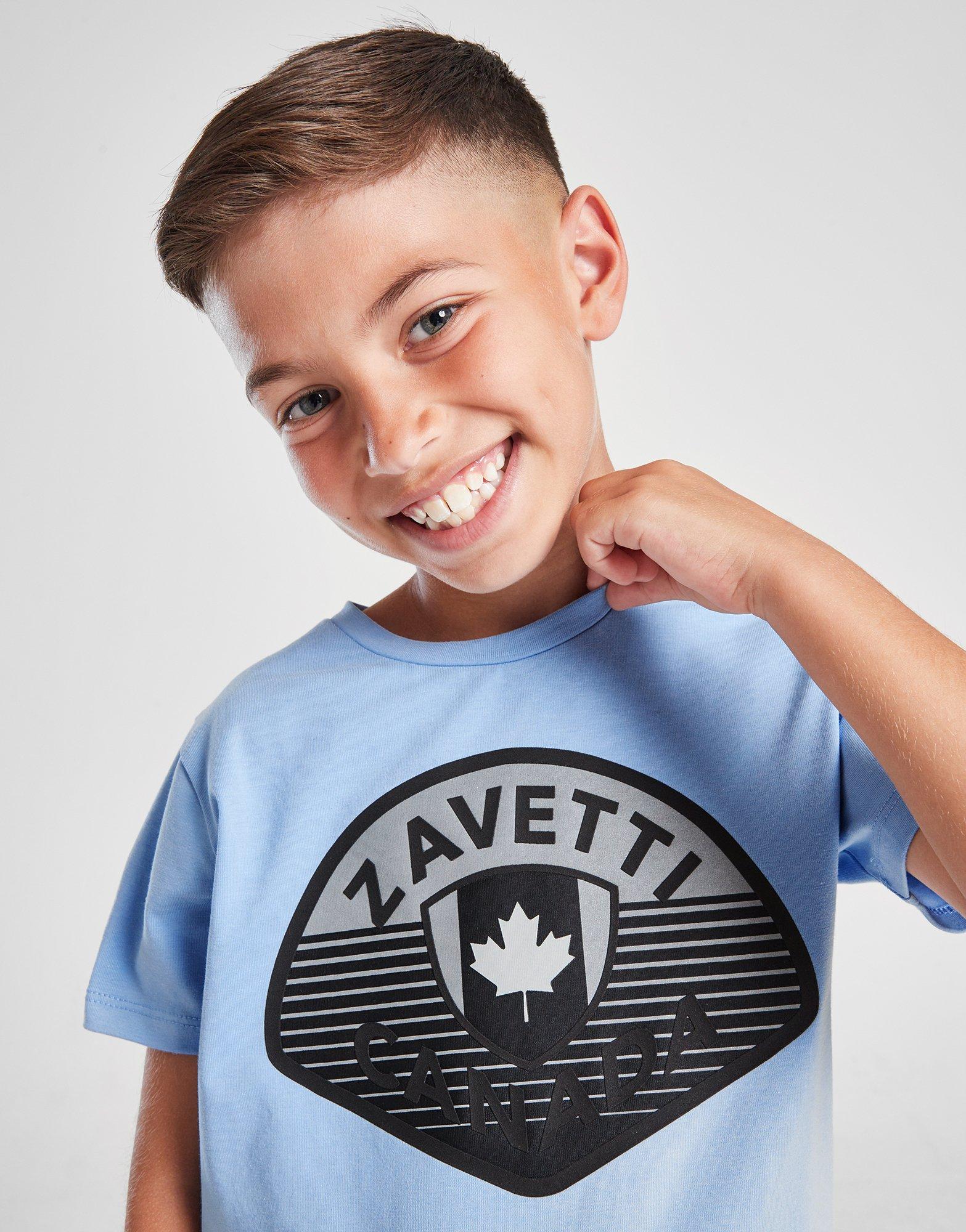 Zavetti Canada Botticini Reflective T-Shirt/Shorts Set Children