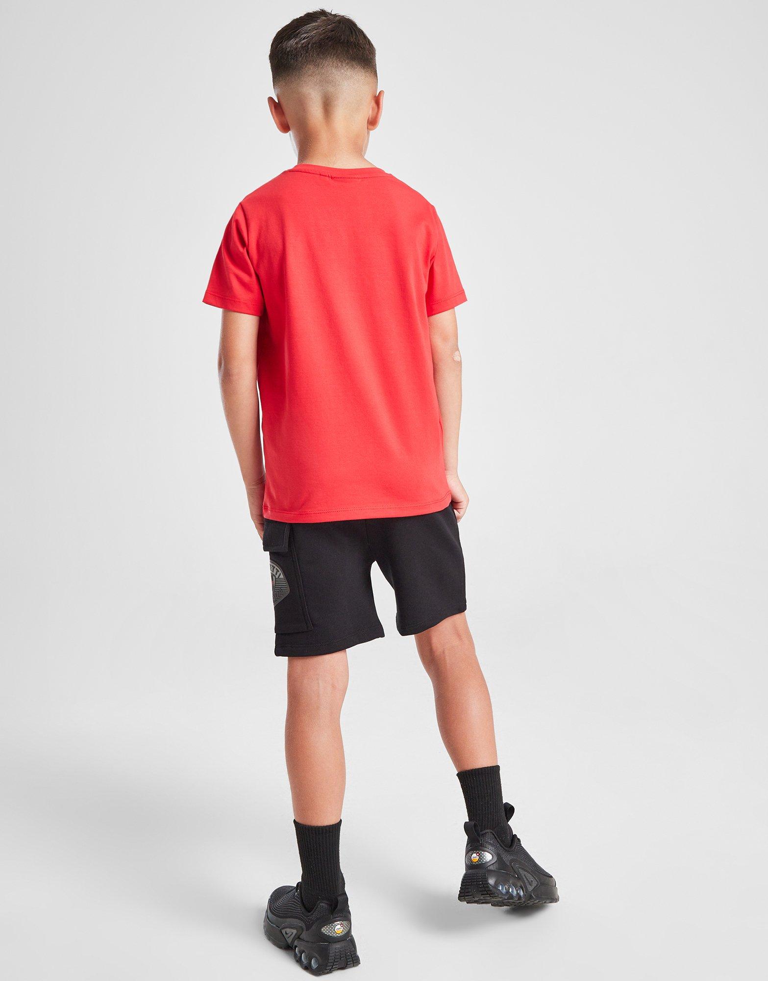 Zavetti Canada Botticini Reflective T-Shirt/Shorts Set Children