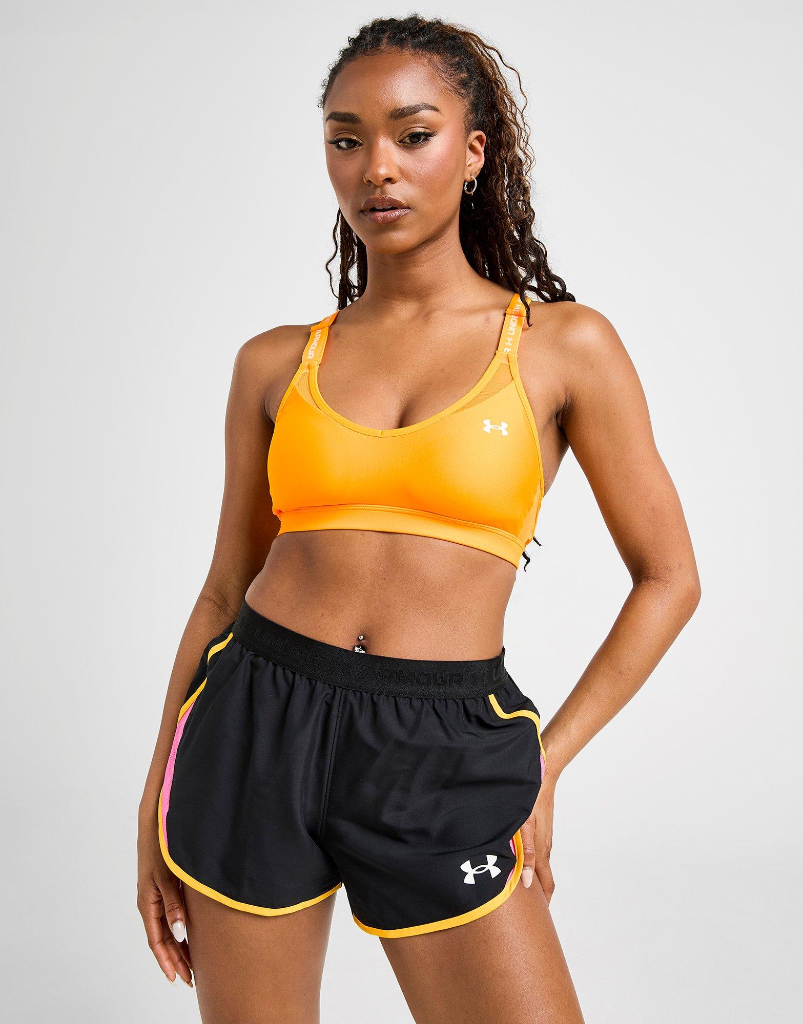 Under Armour Wordmark Strappy Sports Bra