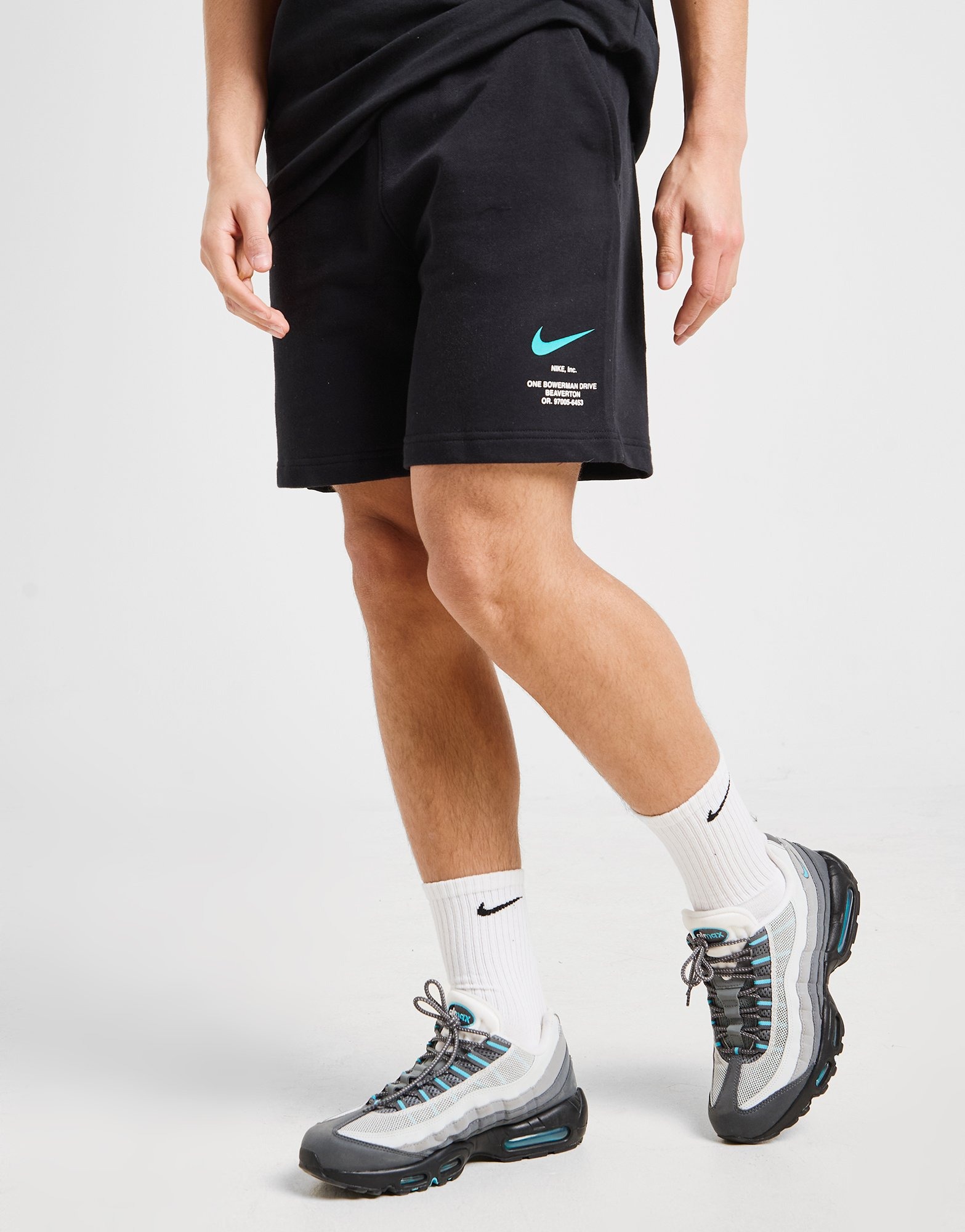 Black Nike Swoosh Shorts - JD Sports Global Black Nike Swoosh Shorts - JD Sports Global