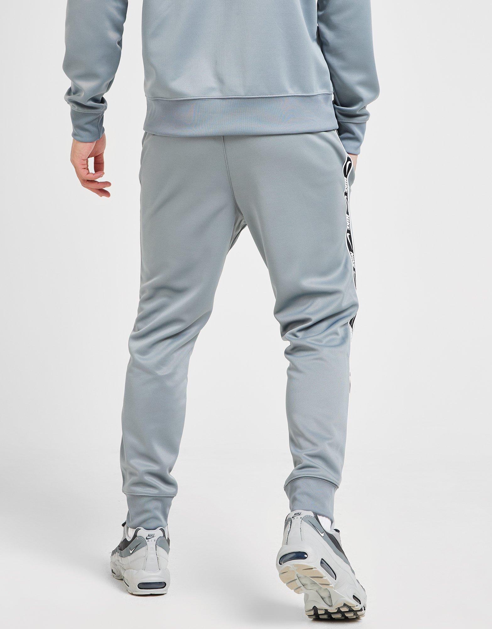 Grey Nike Tape Polyknit Track Pants - JD Sports Global