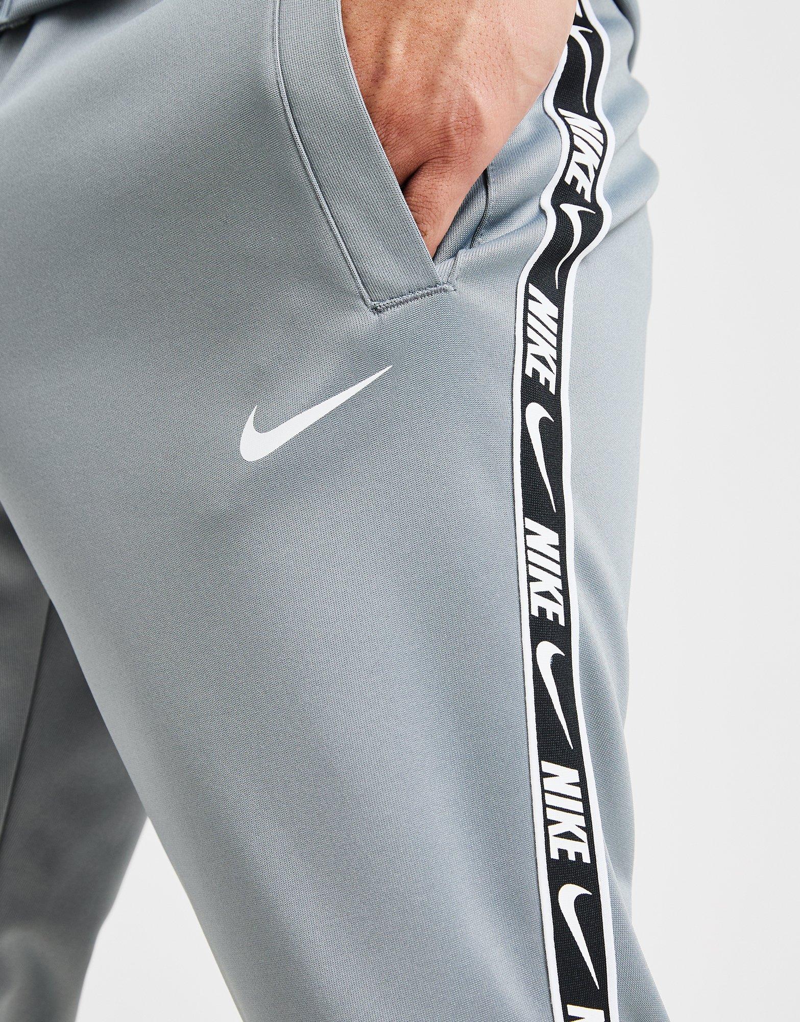 【NIKE】Nike Tape Track Pants★セットアップOK!! Grey Nike Tape Polyknit Track Pants - JD Sports Global
