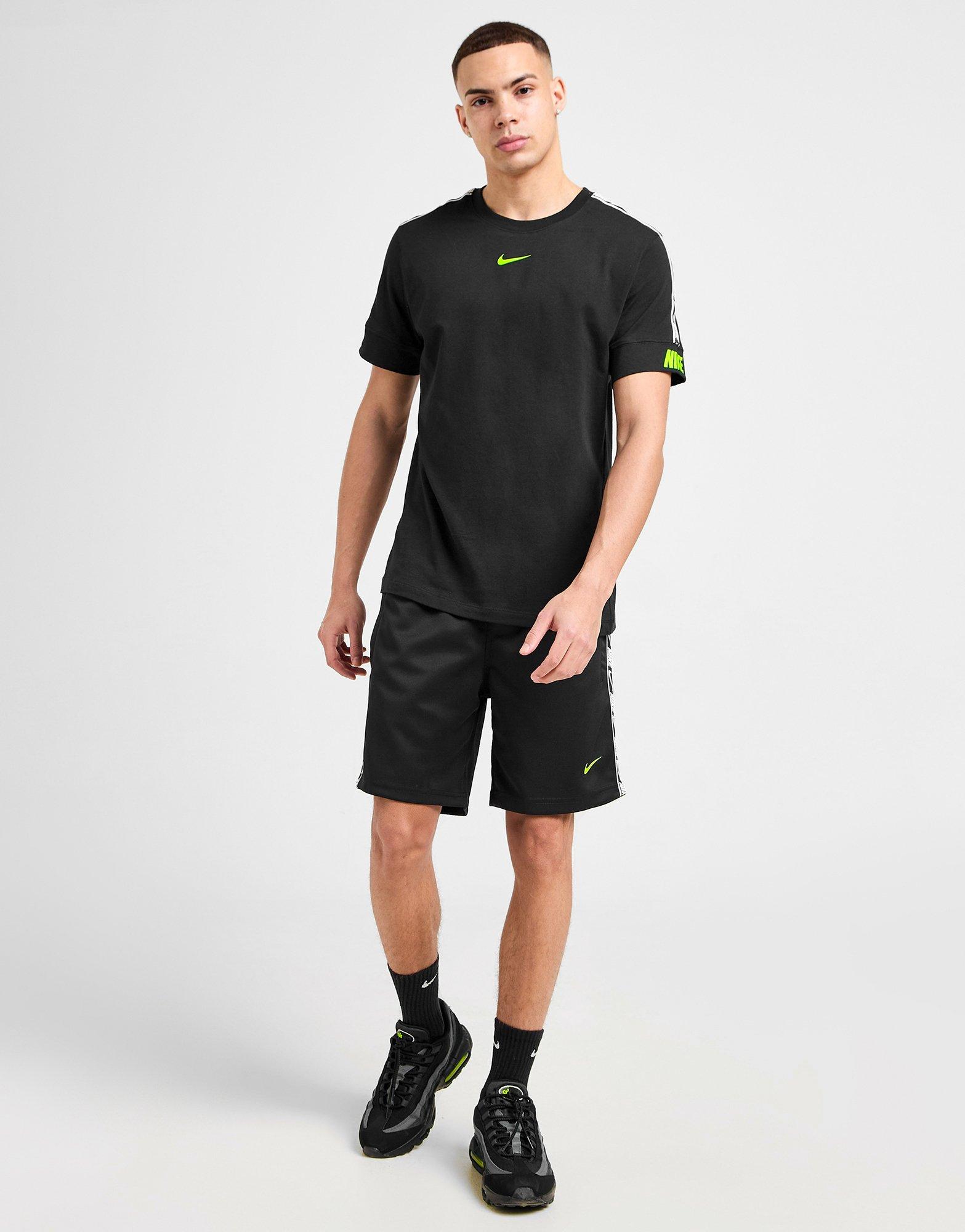 Black Nike Repeat Tape T-Shirt - JD Sports Global