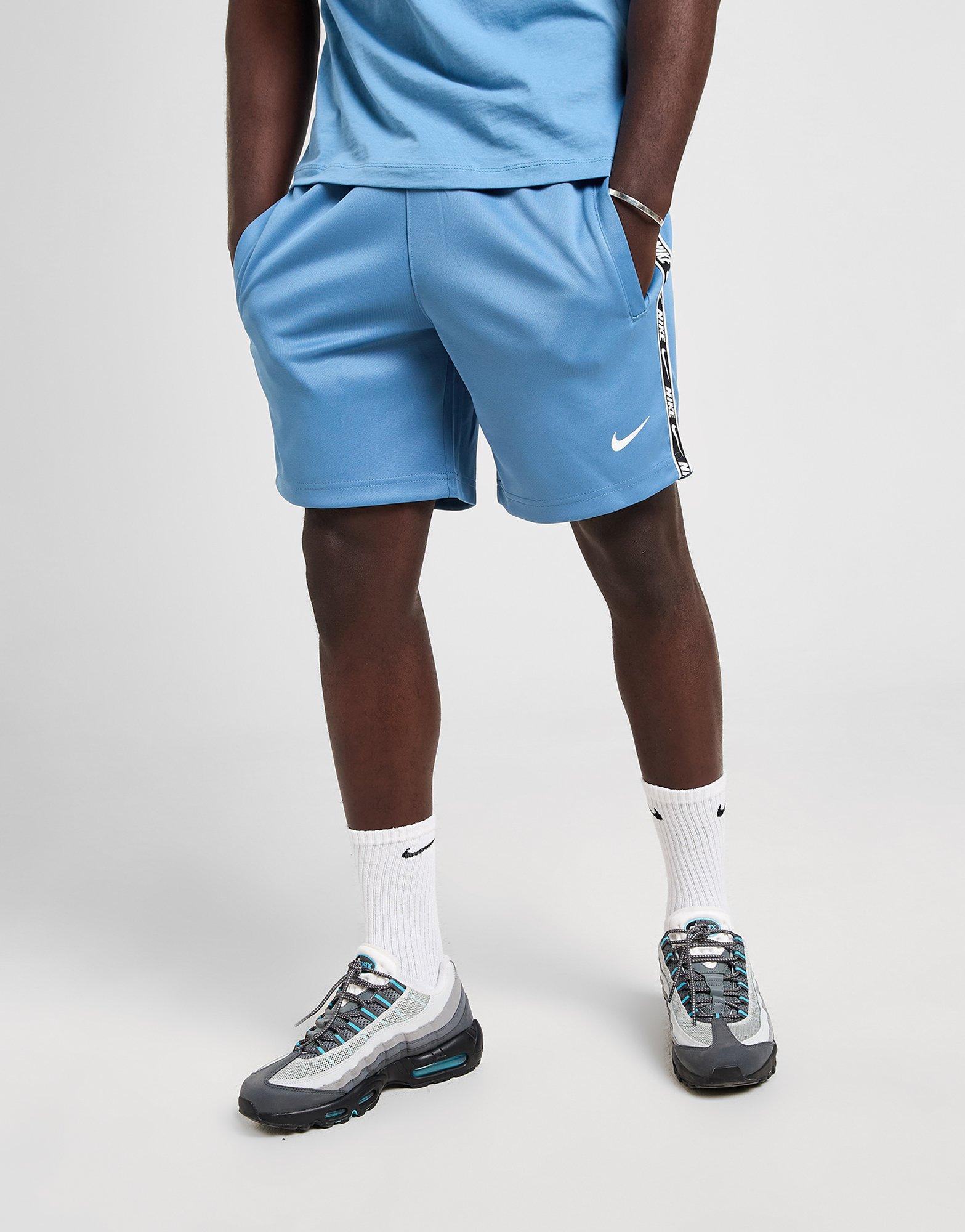 Blue Nike Tape Shorts JD Sports UK