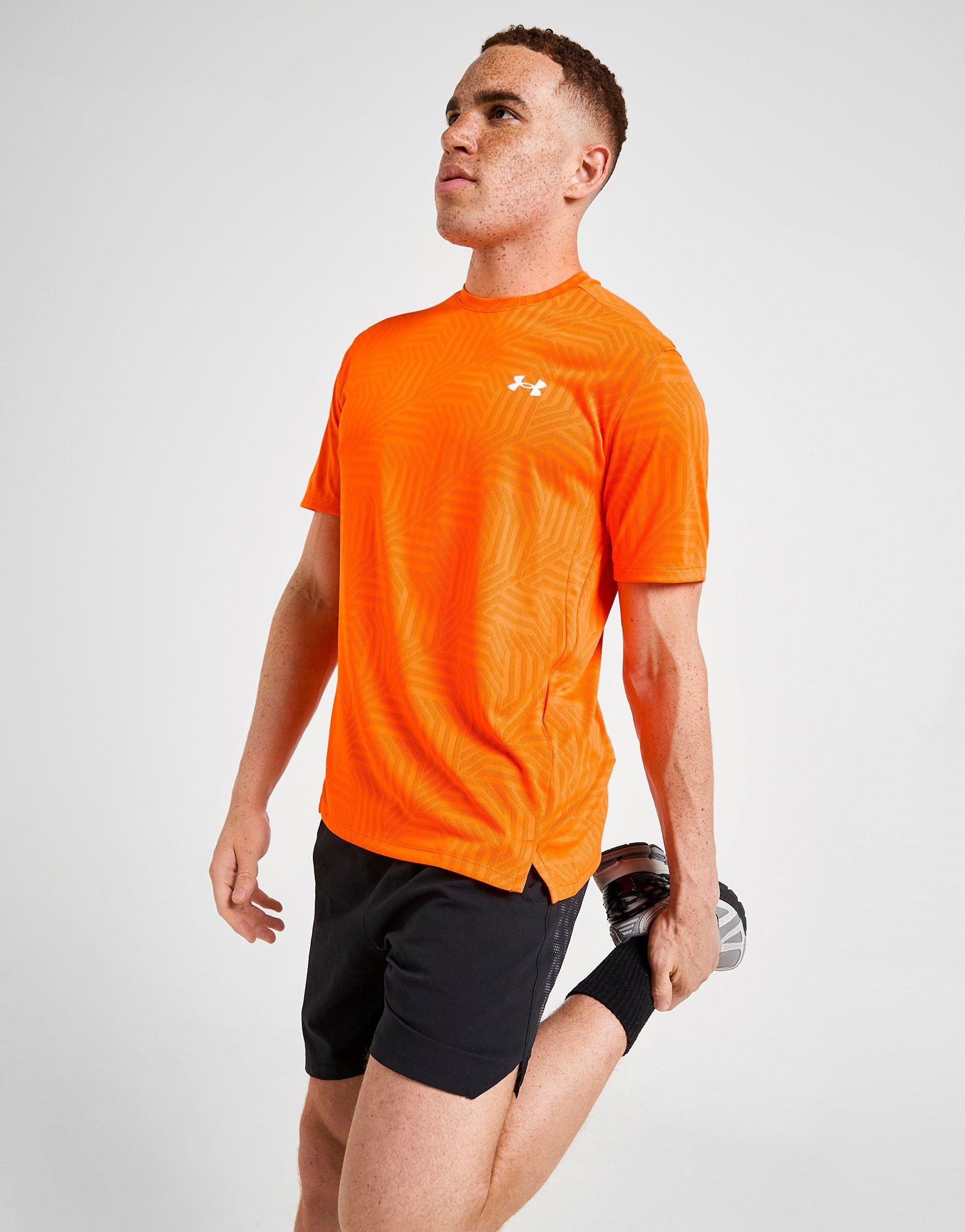Orange Under Armour Vent Geotessa T-Shirt - JD Sports Global