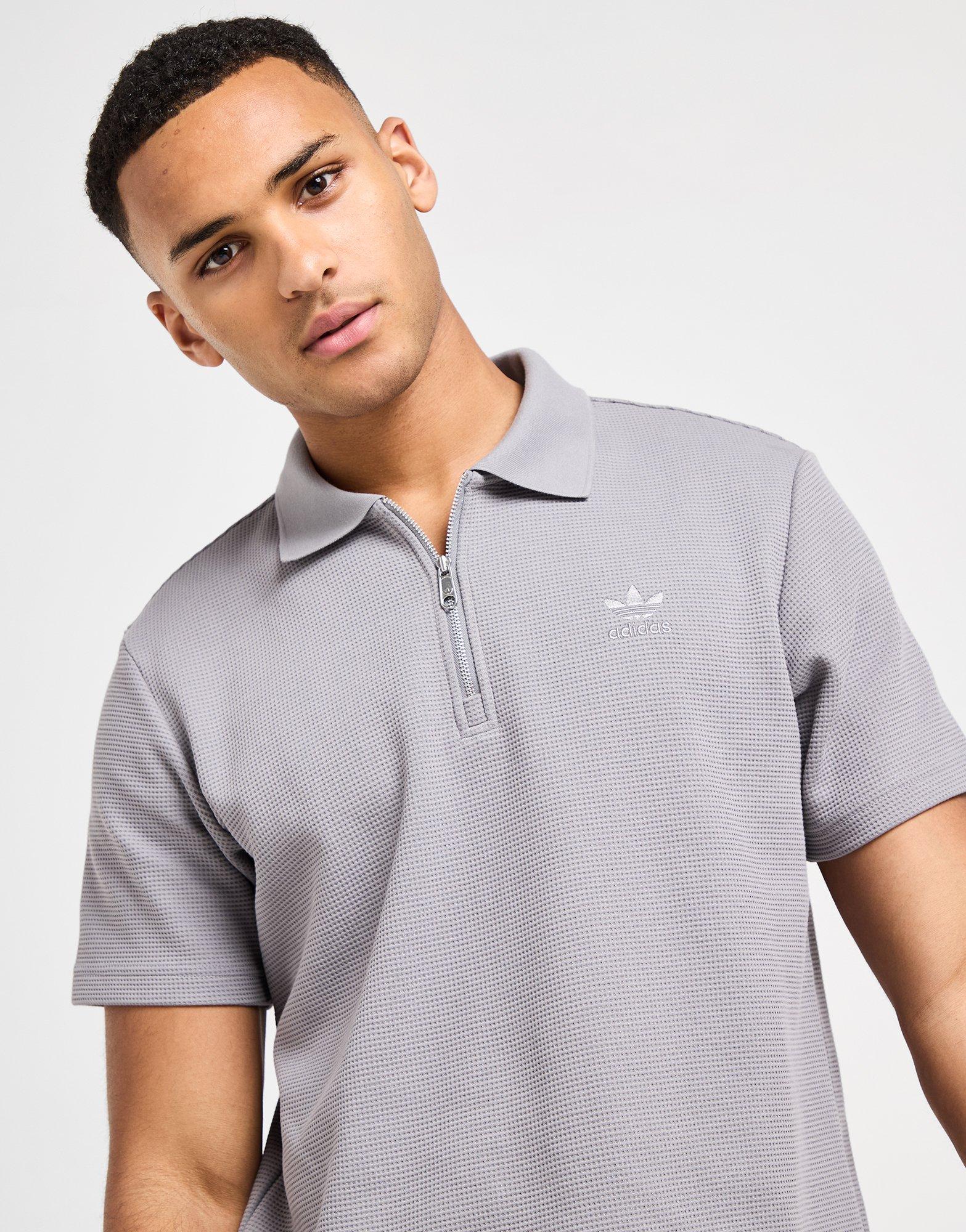 adidas Originals Waffle Poloshirt Grau - JD Sports Deutschland