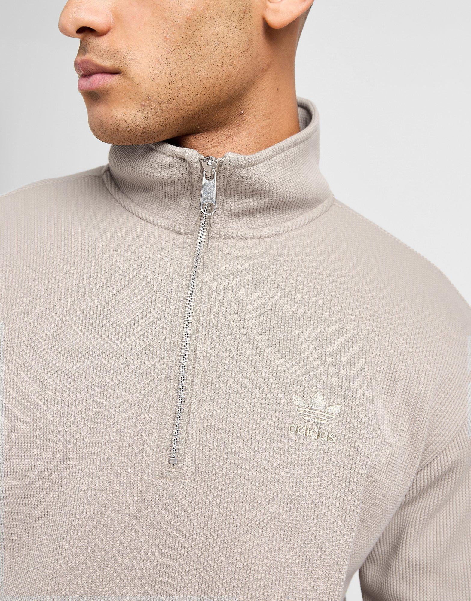 adidas Originals Waffle 1/2 Zip Sweatshirt