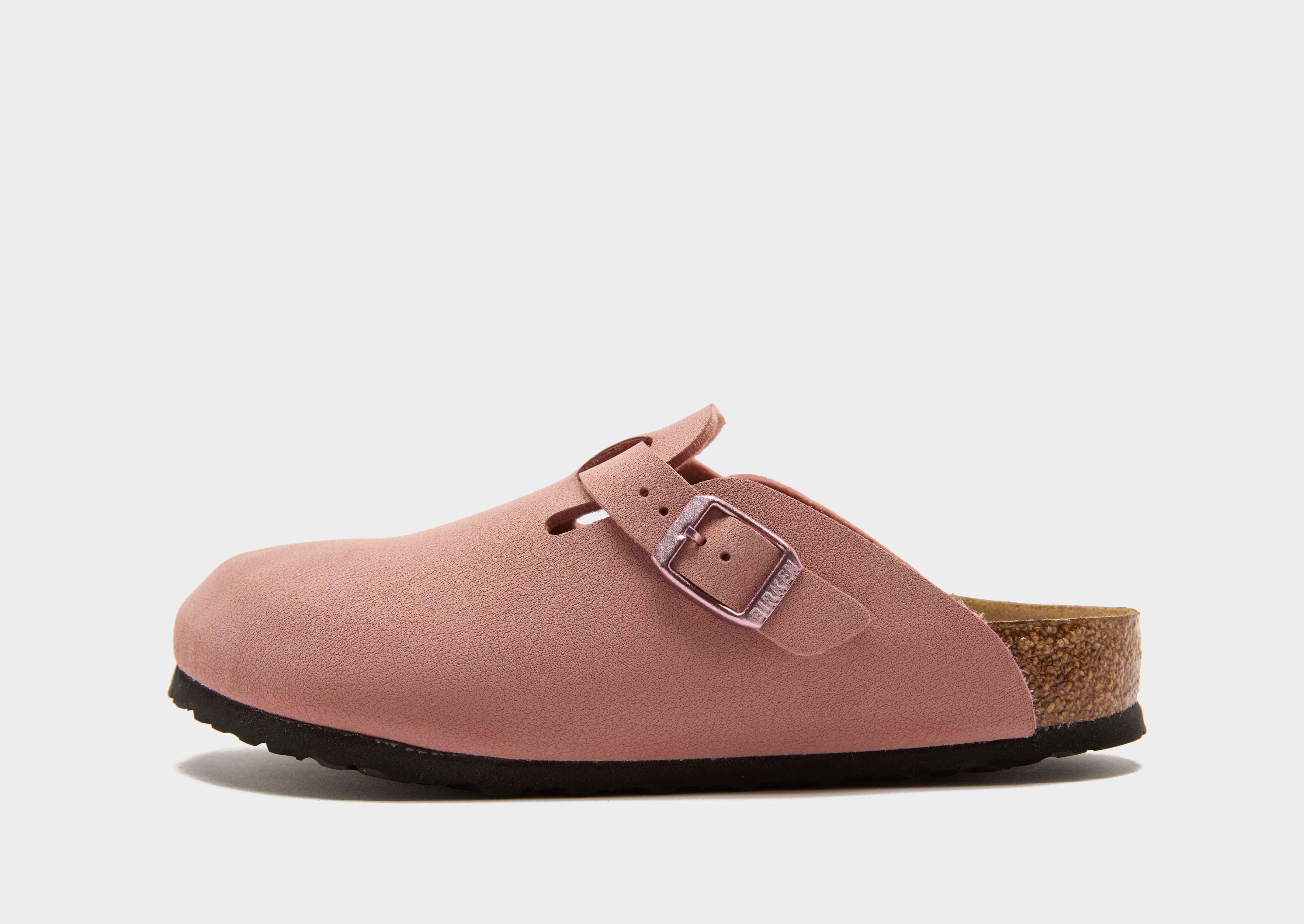 Birkenstock Boston Chunky Candy Pink Suede