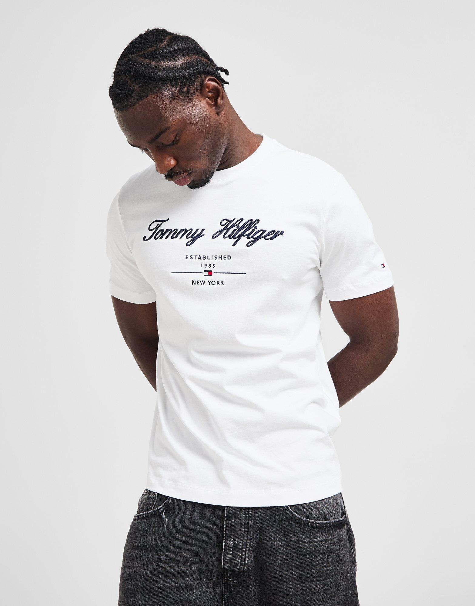 Tommy Hilfiger Embroidered Script T-Shirt