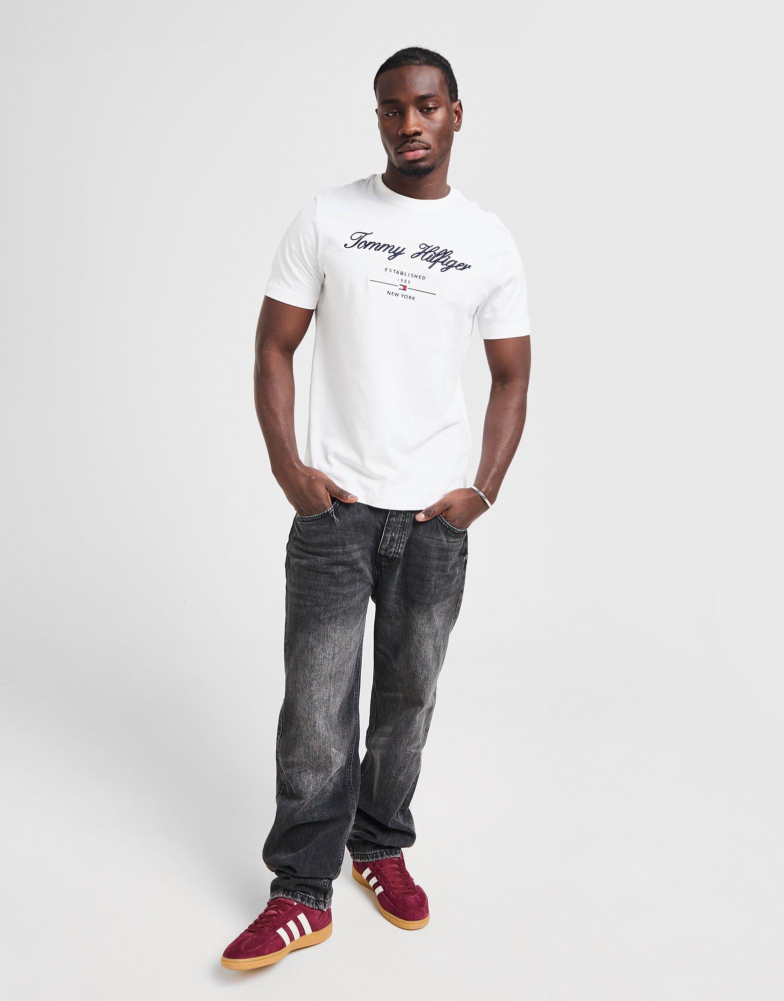 Tommy Hilfiger Embroidered Script T-Shirt