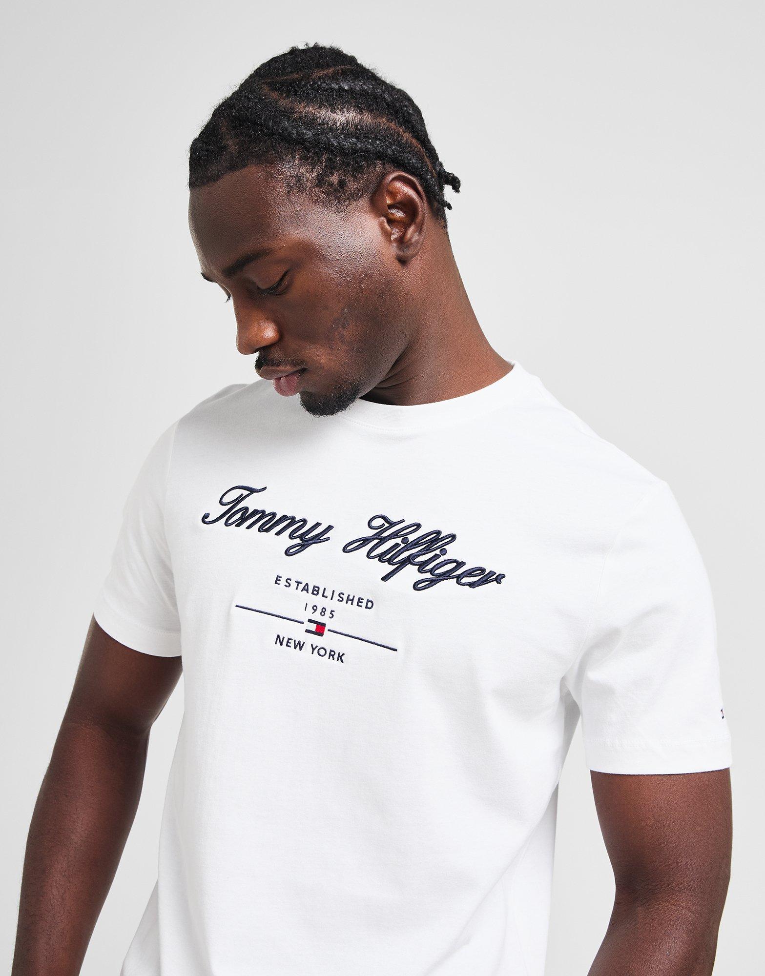 Tommy Hilfiger Embroidered Script T-Shirt