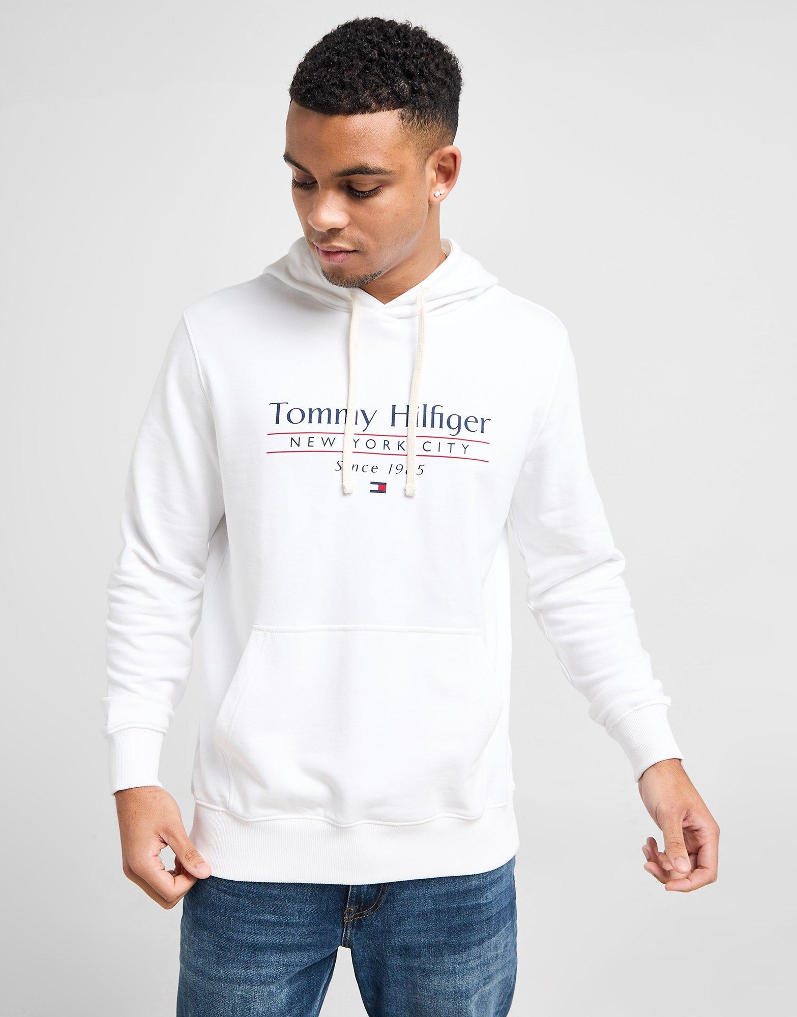 Tommy Hilfiger Felpa con Cappuccio Overhead Stacked