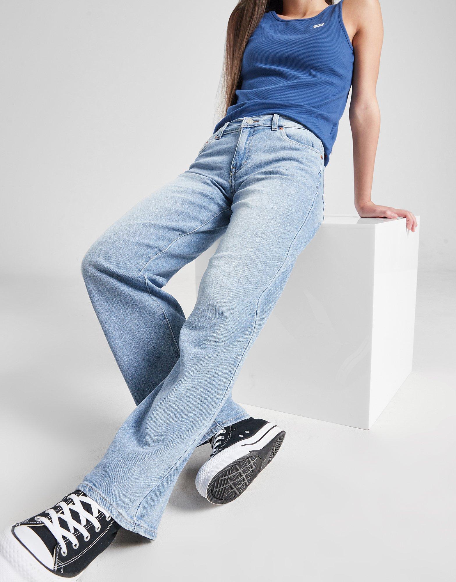 LEVI'S Girls' Wide Leg Jeans Junior