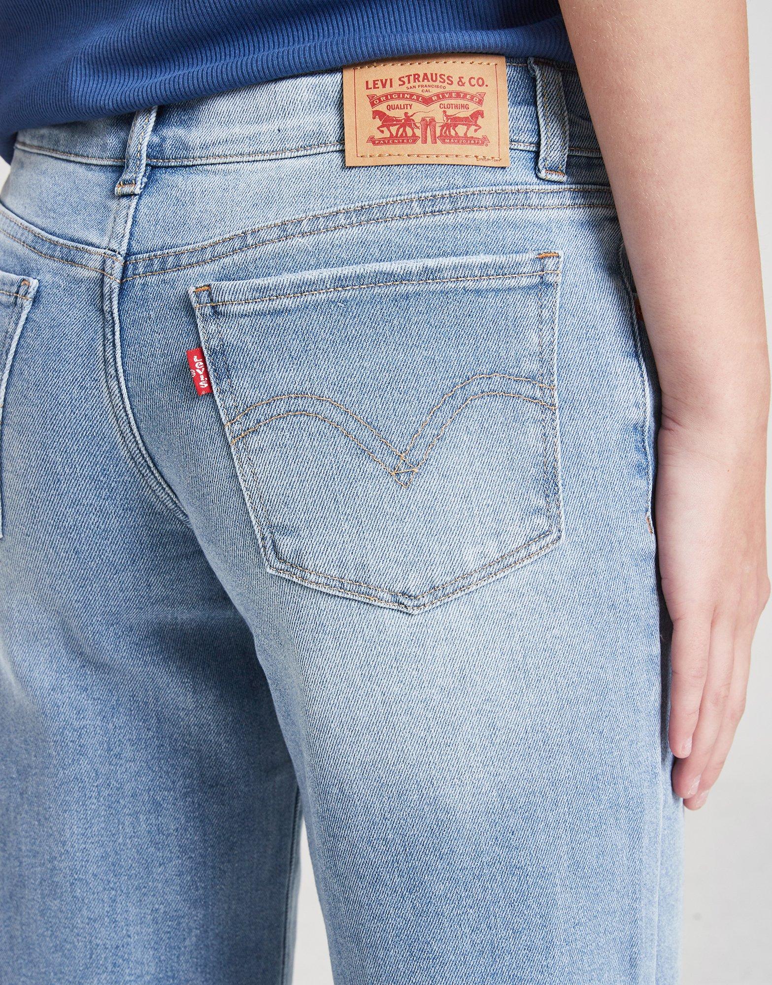 LEVI'S Girls' Wide Leg Jeans Junior