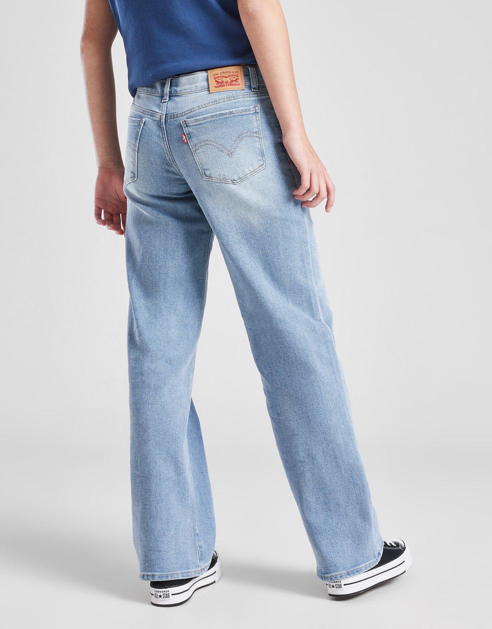 LEVI'S Girls' Wide Leg Jeans Junior