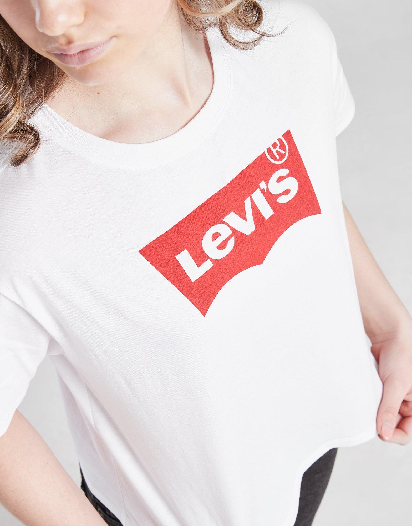 LEVI'S Girls' Batwing Logo T-Shirt Junior