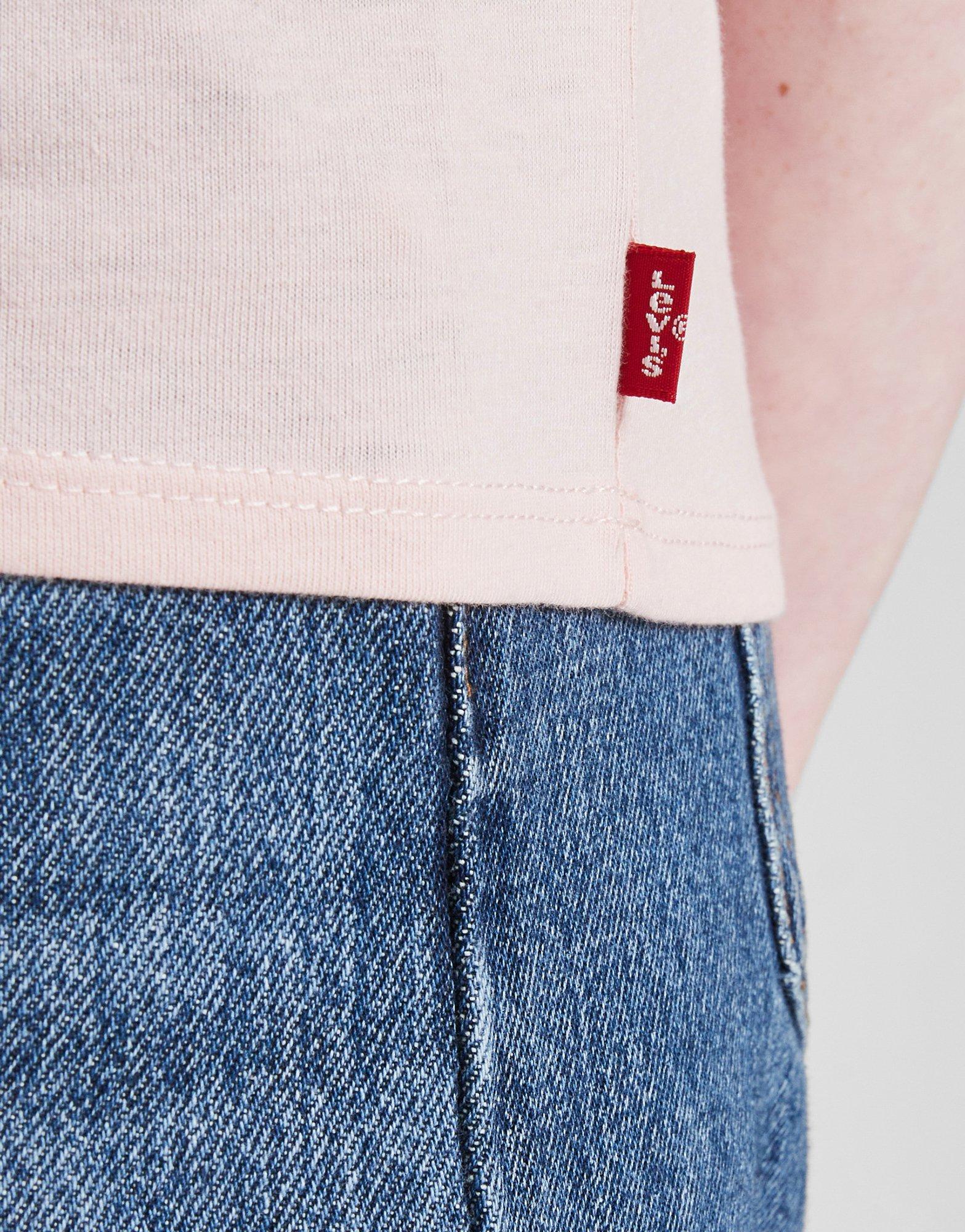 Pink LEVI'S Girls' Batwing Small Logo T-Shirt Junior JD Sports