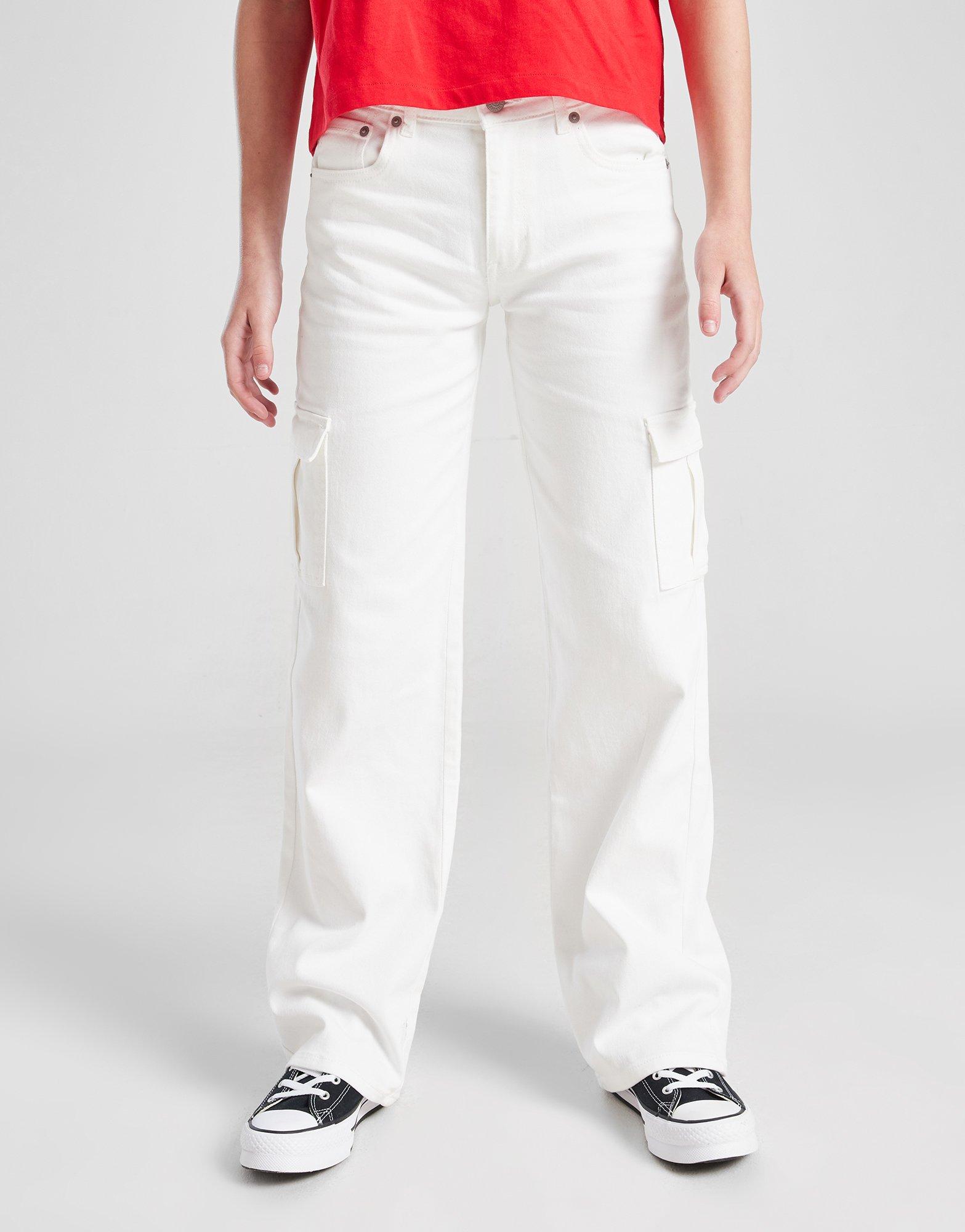 LEVI'S Girls' Baggy Cargo Jeans Junior